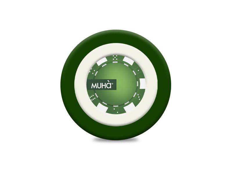 Car Symbol Fiches Verde-Uva & Fragola Muha