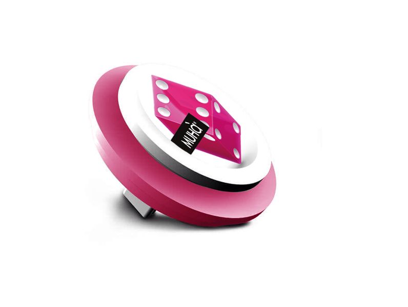 Car Symbol Dadi Fucsia-Uva&Fragola  Muha