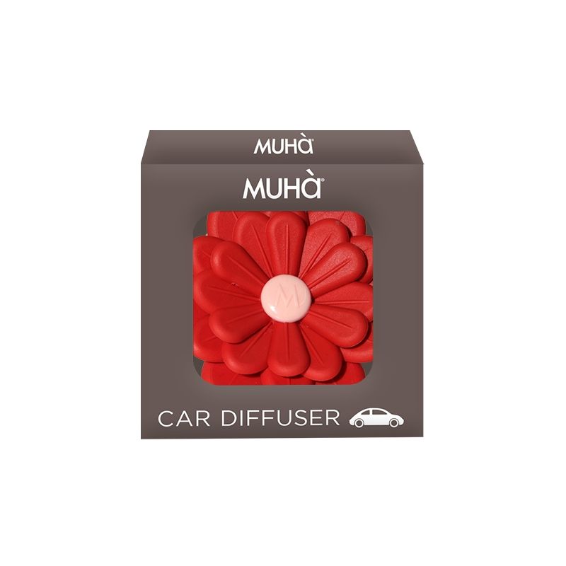 Car Flower Rosso-Arancio&Cannella  Muha