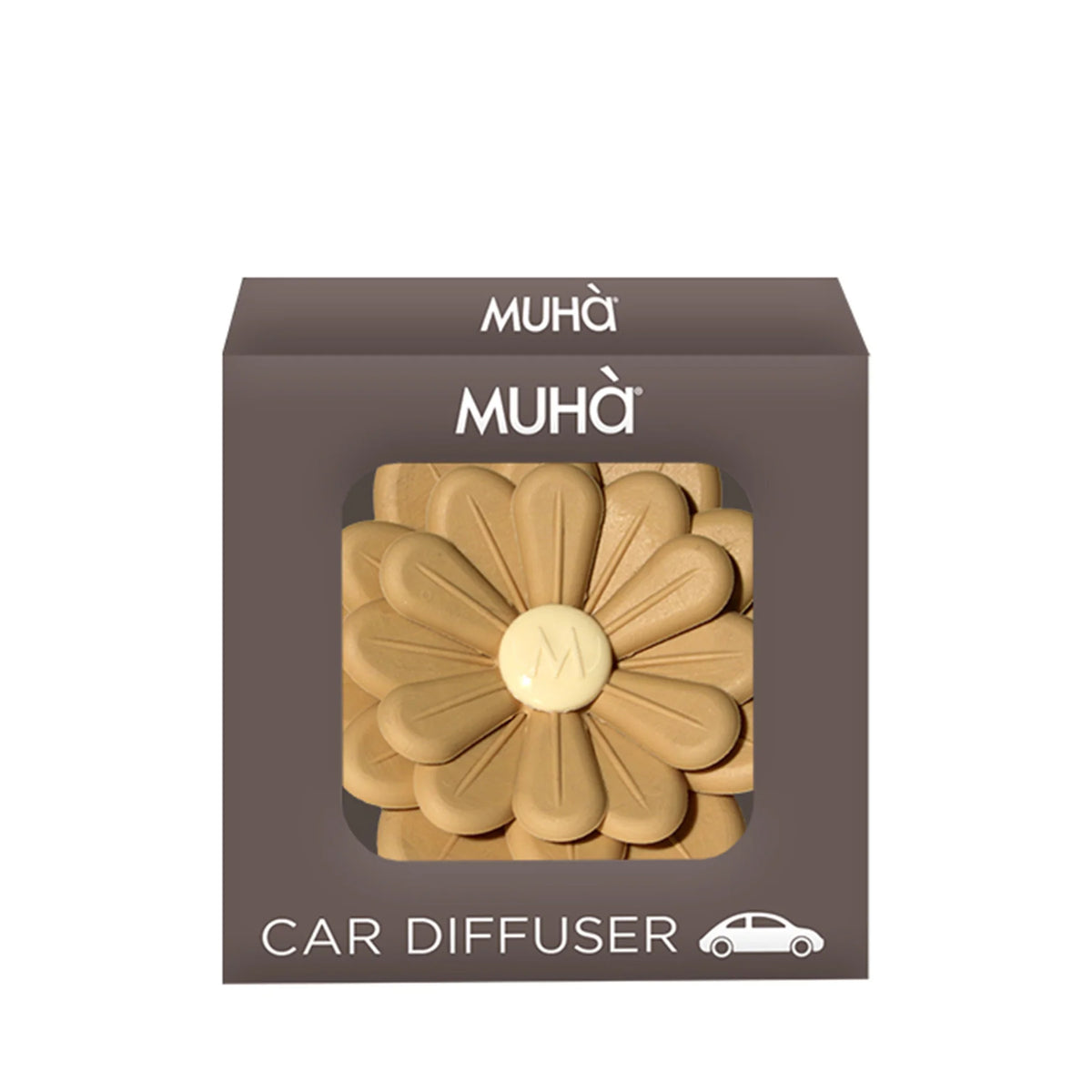Car Flower  Natural-Vaniglia&Ambra Pura  Muha
