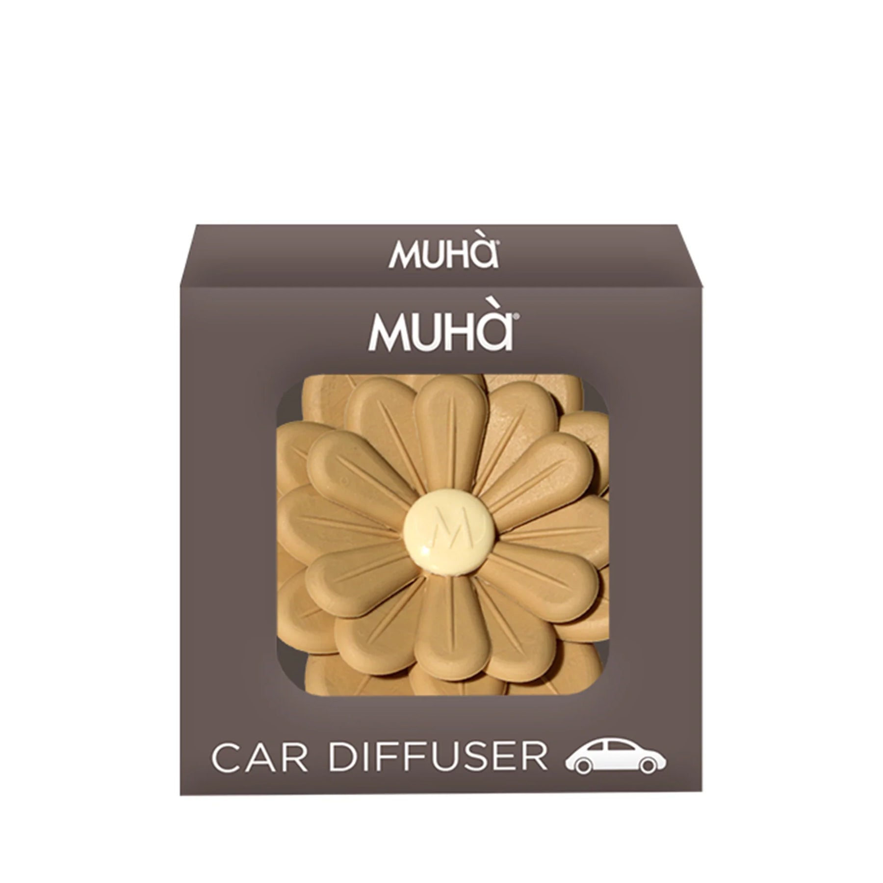 Car Flower  Natural-Vaniglia&Ambra Pura  Muha