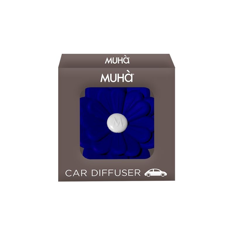 Car Flower Blue-Artemisia&Cardamomo  Muha