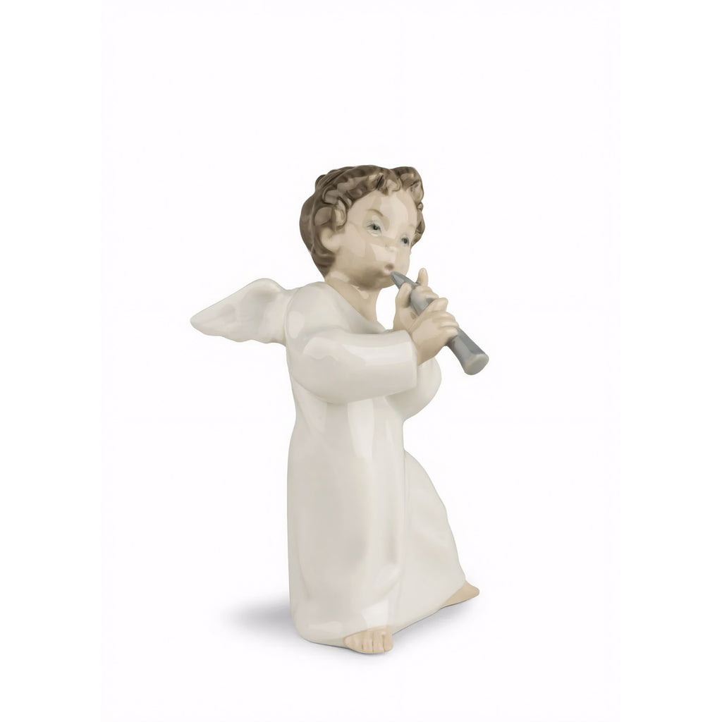 Angioletto con flauto Lladro'