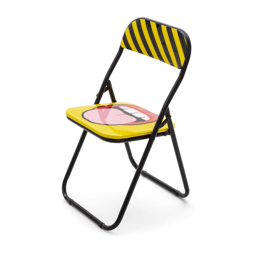 Set 2 Sedie Metallo Pieghevole Studio Job-Blow Seletti