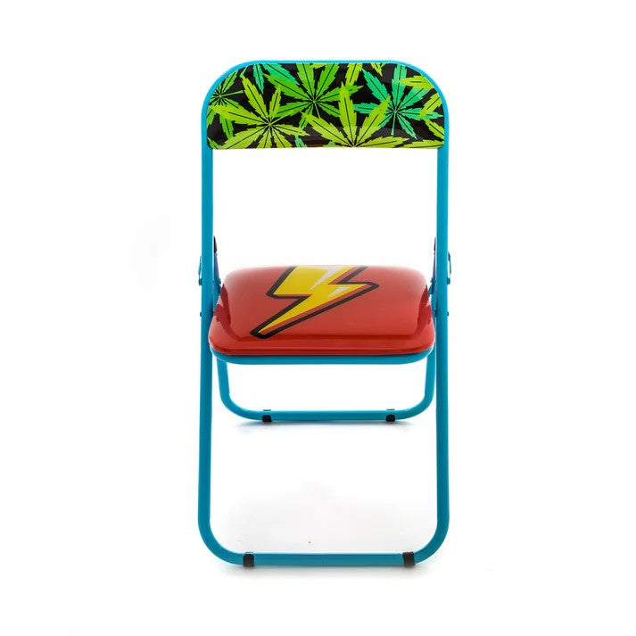 Set 2 Sedie Metallo Pieghevole Flash Seletti