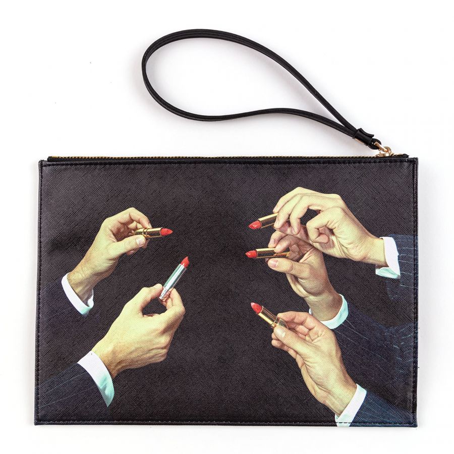 Pouch Lipstick Black Seletti