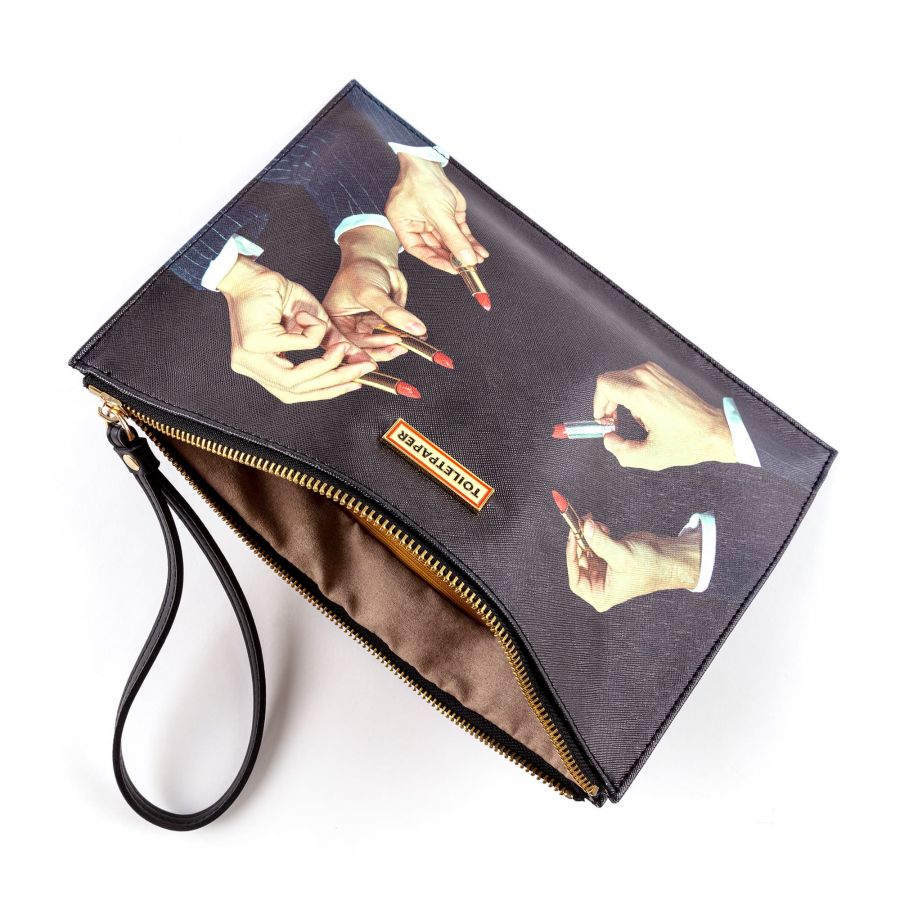 Pouch Lipstick Black Seletti