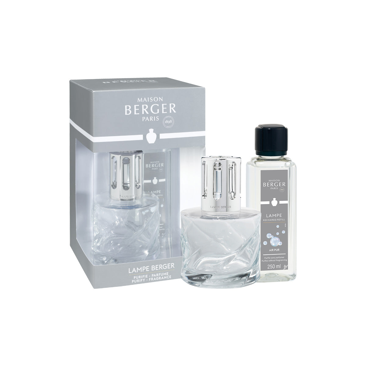 Spirale Transparente  Maison Berger