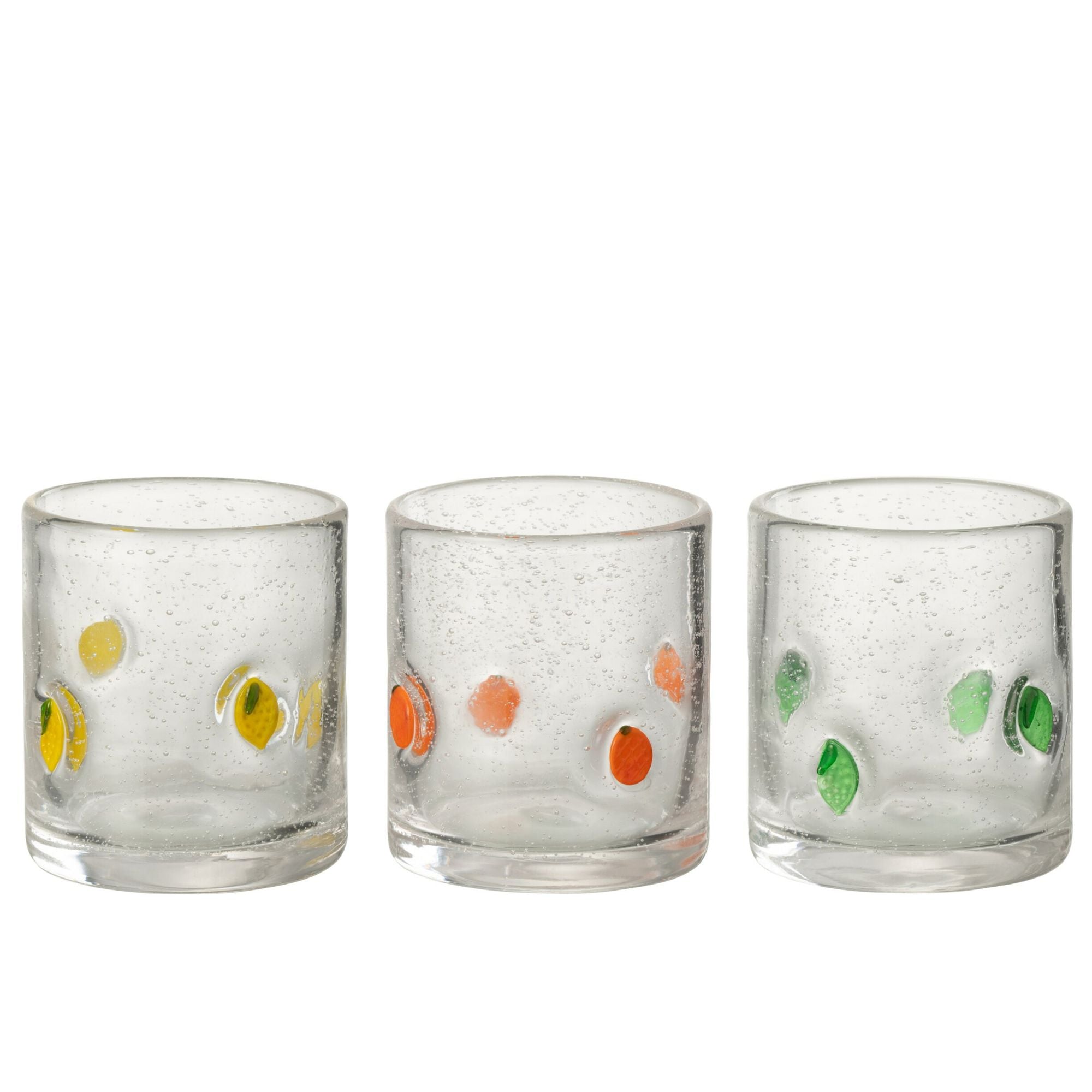 Set 3 Bicchieri Agrumi Jolipa