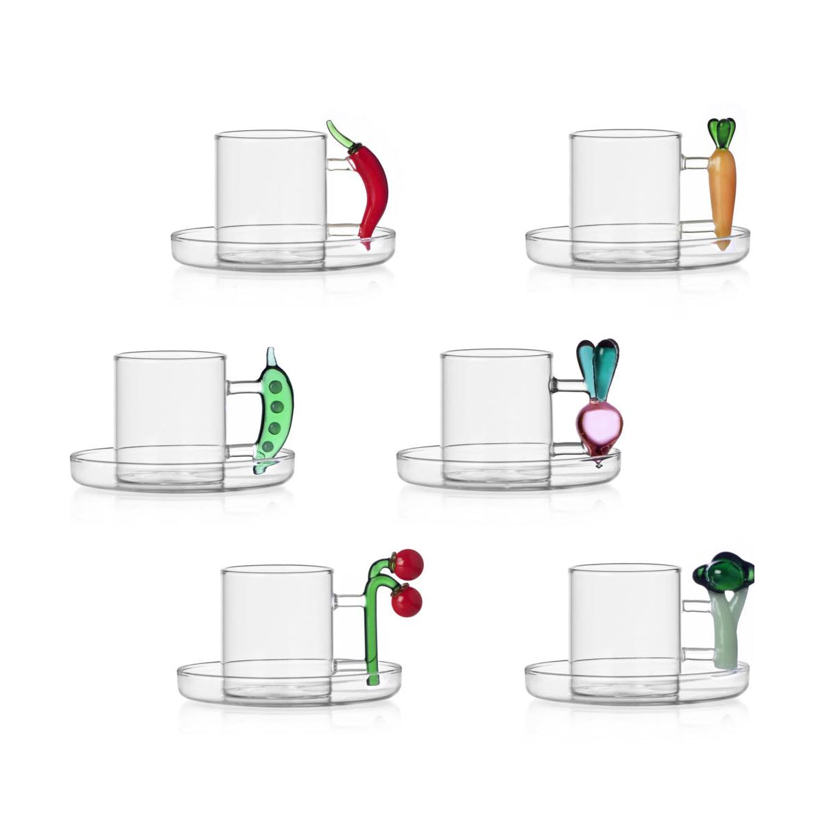 Set 6 tazze Vegetables Ichendorf