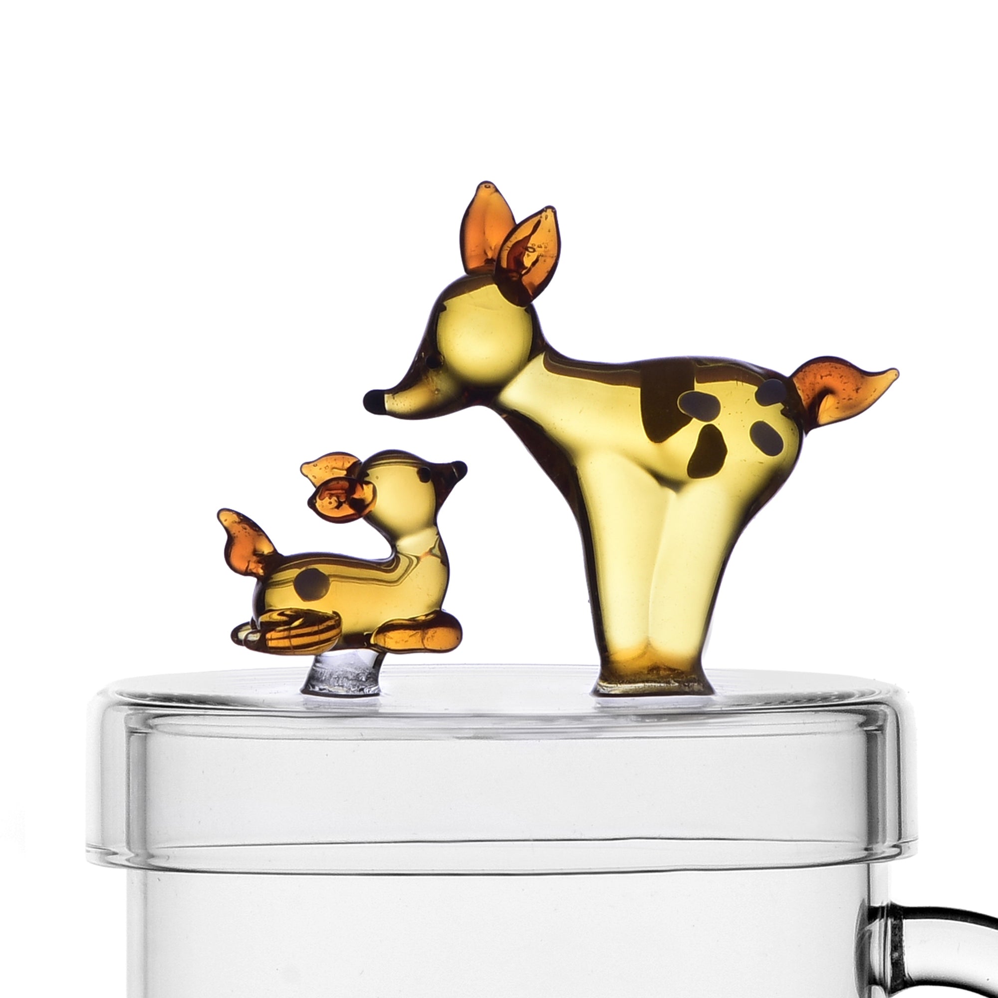 Mug con coperchio famiglia cerbiatti Ichendorf