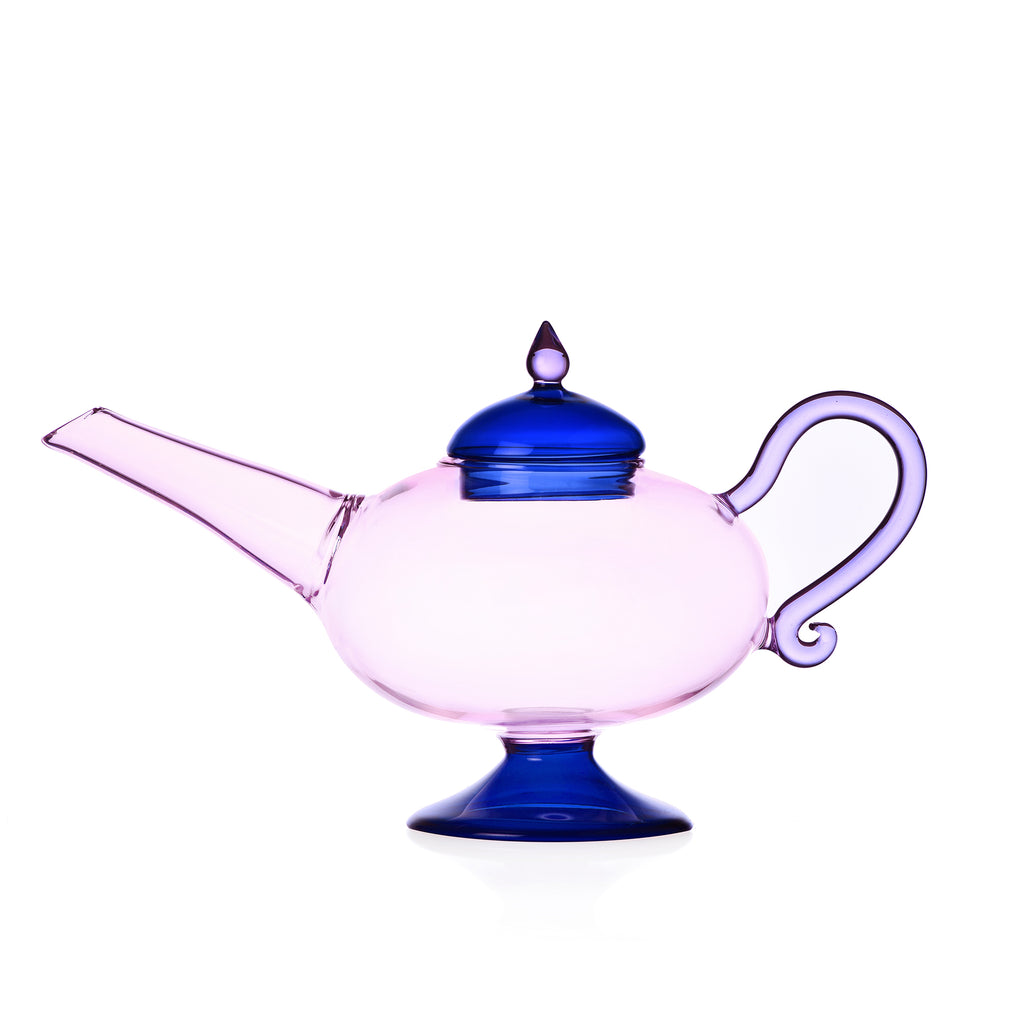 Teiera rosa tappo blu Sogno D`Oriente Ichendorf