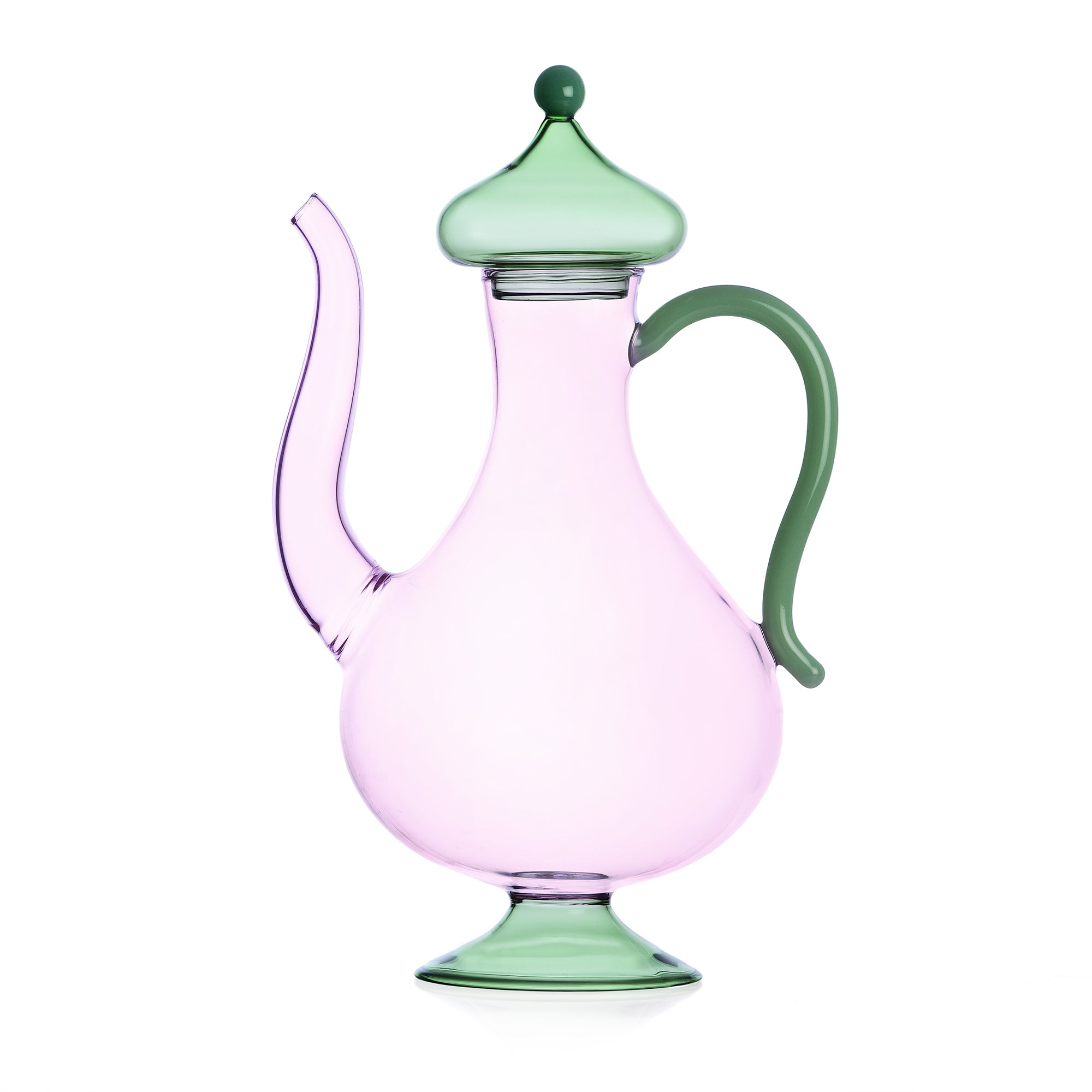 Teiera rosa tappo verde Sogno D`Oriente Ichendorf