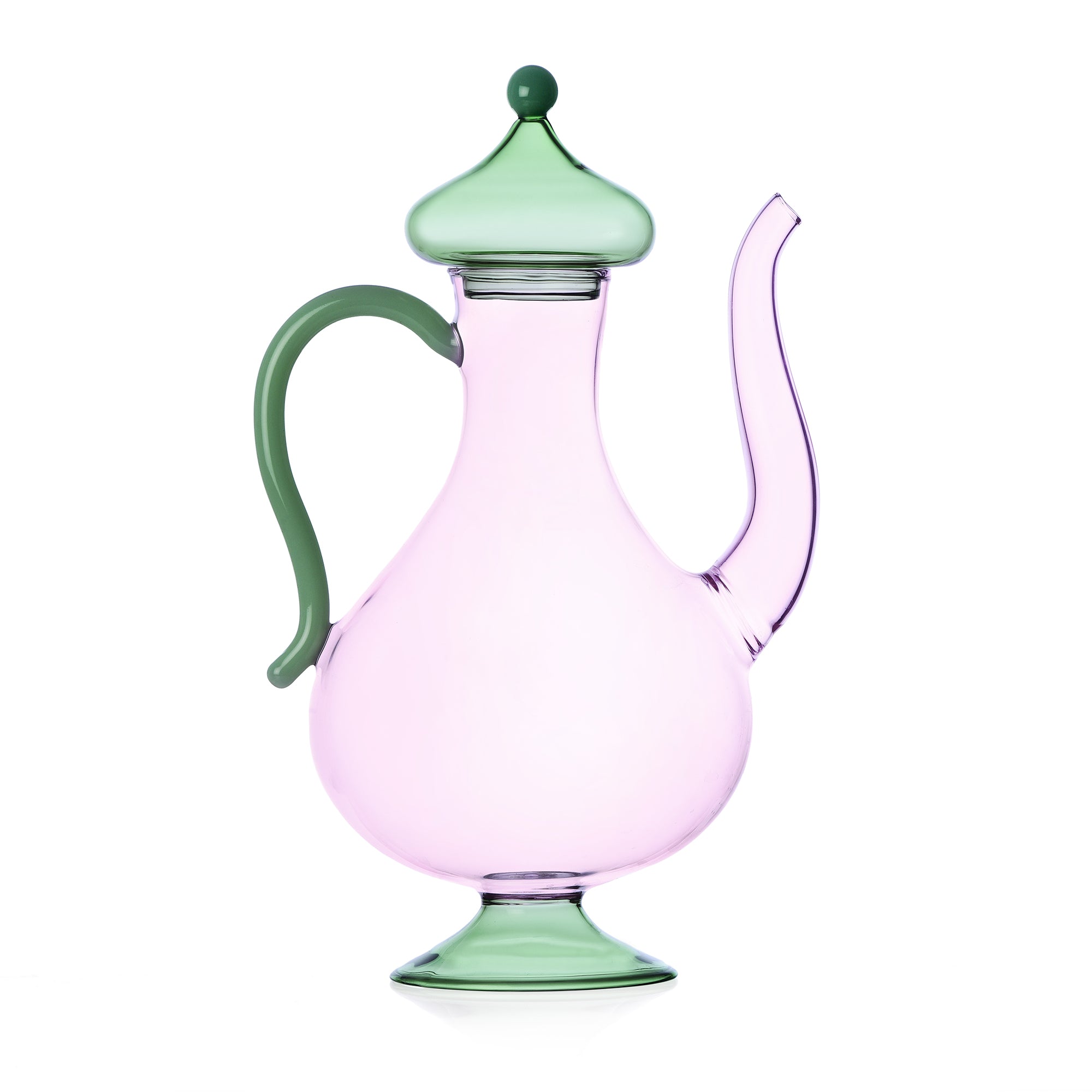 Teiera rosa tappo verde Sogno D`Oriente Ichendorf