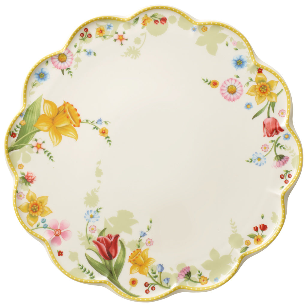 Spring Awaken. Piatto dolci 33cm Villeroy E Boch