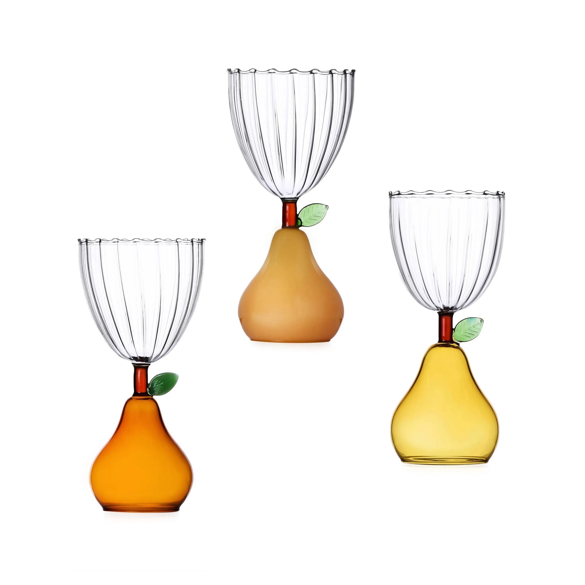 Set 3 calici pera Ichendorf