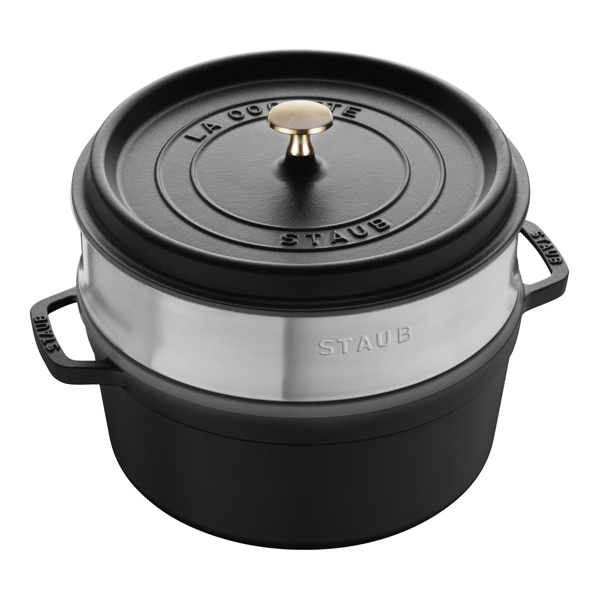 Cocotte con cestello a vapore 24 cm Staub