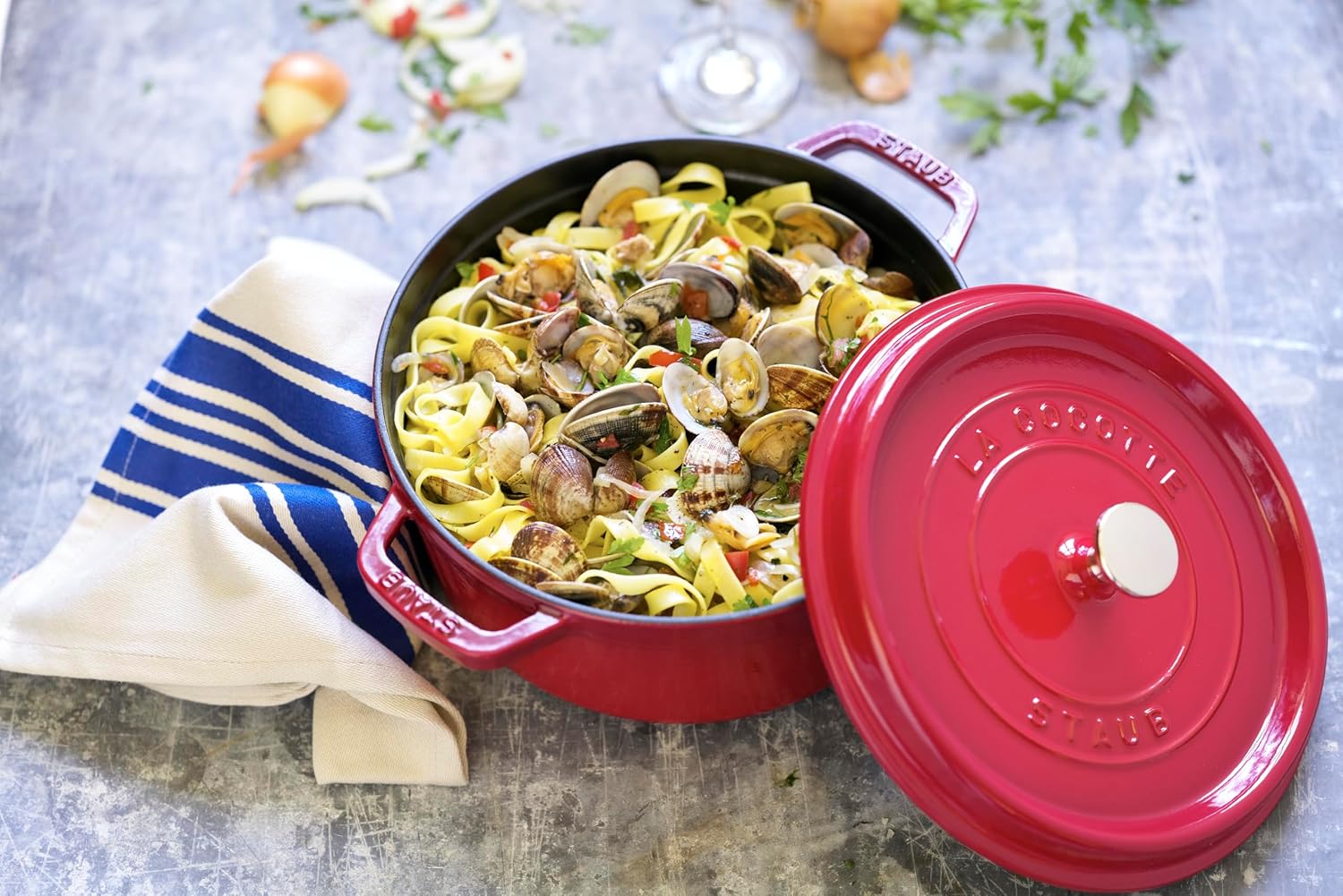 La Cocotte rotonda 24 cm Staub