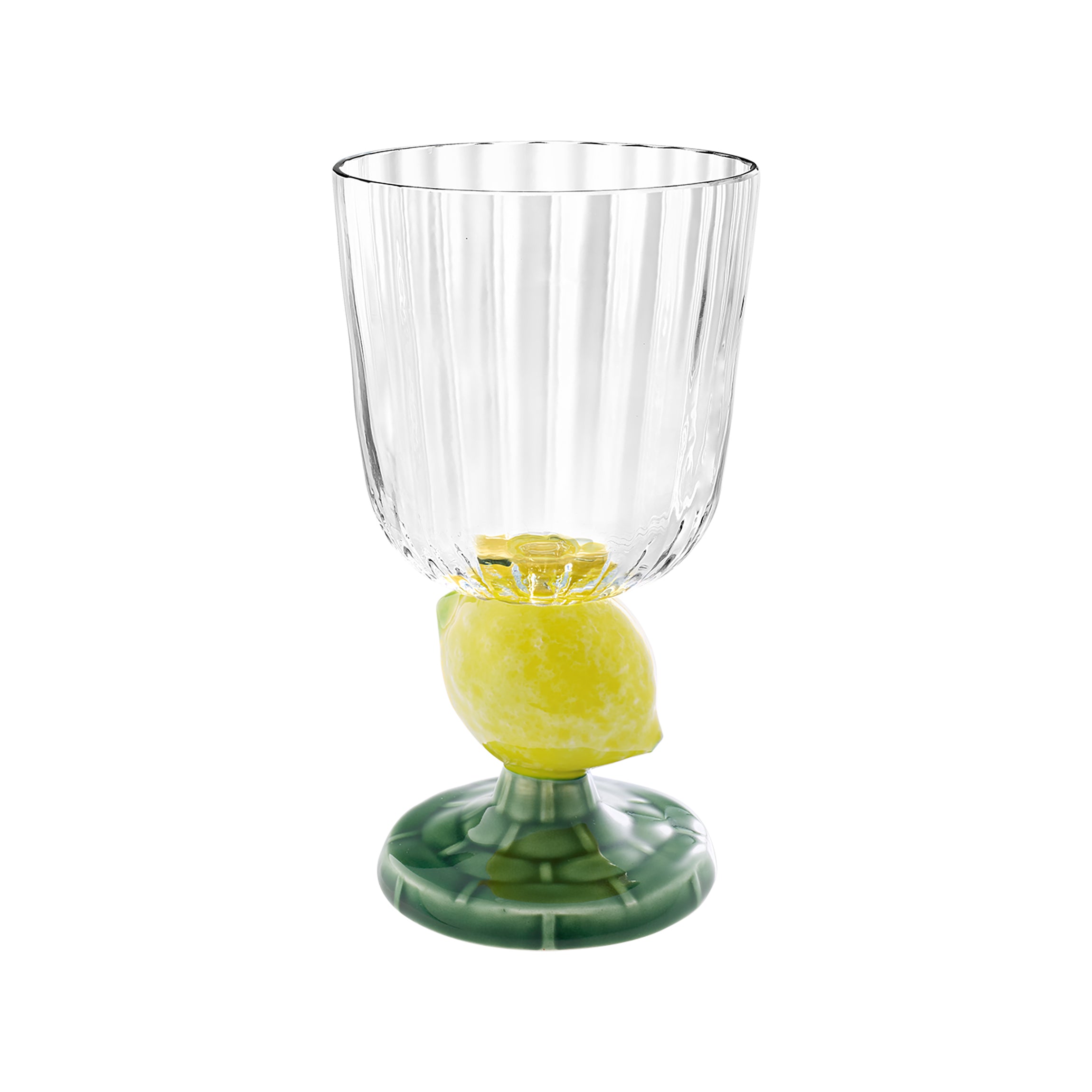 Bicchiere limone Bordallo Pinheiro