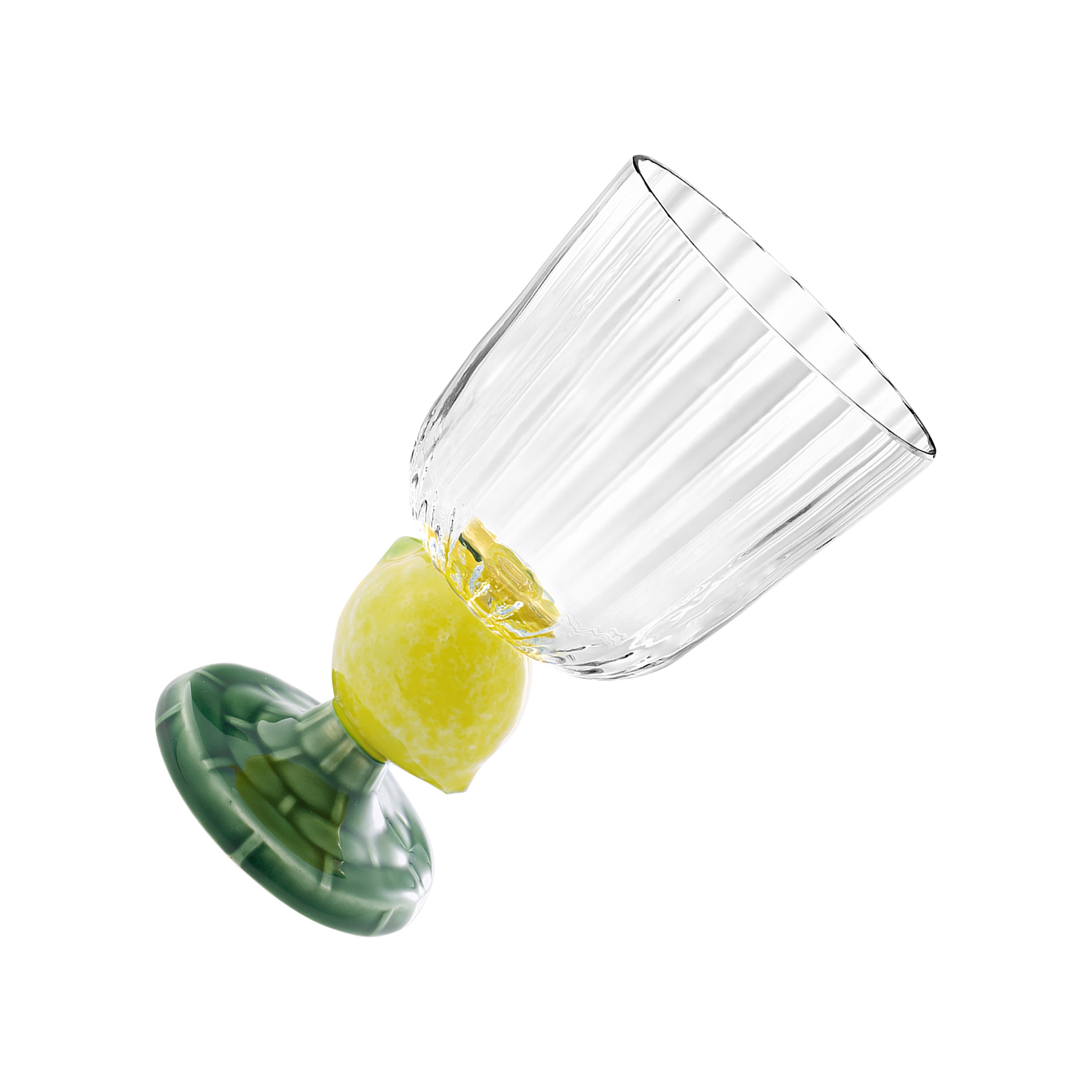 Bicchiere limone Bordallo Pinheiro