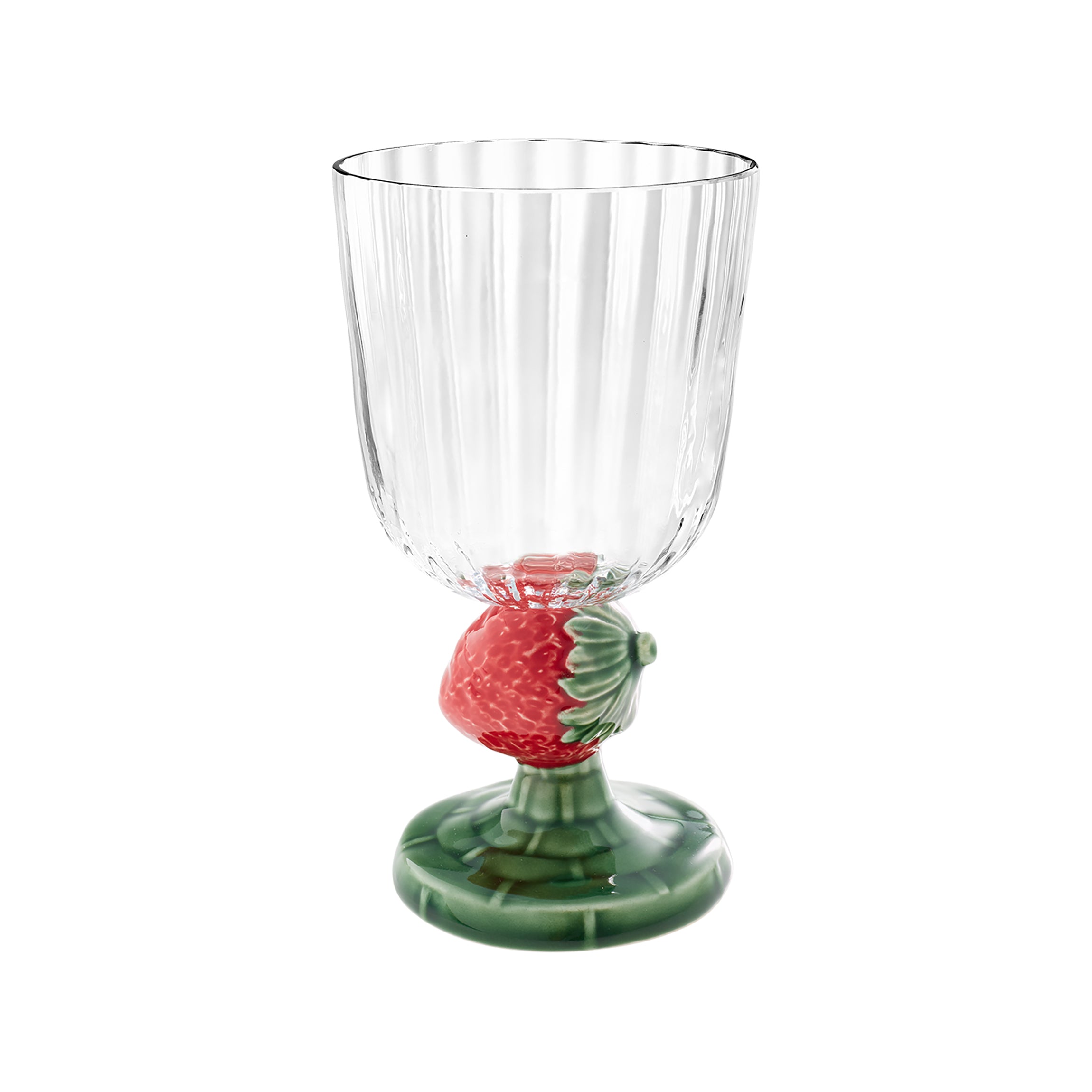 Bicchiere fragola Bordallo Pinheiro