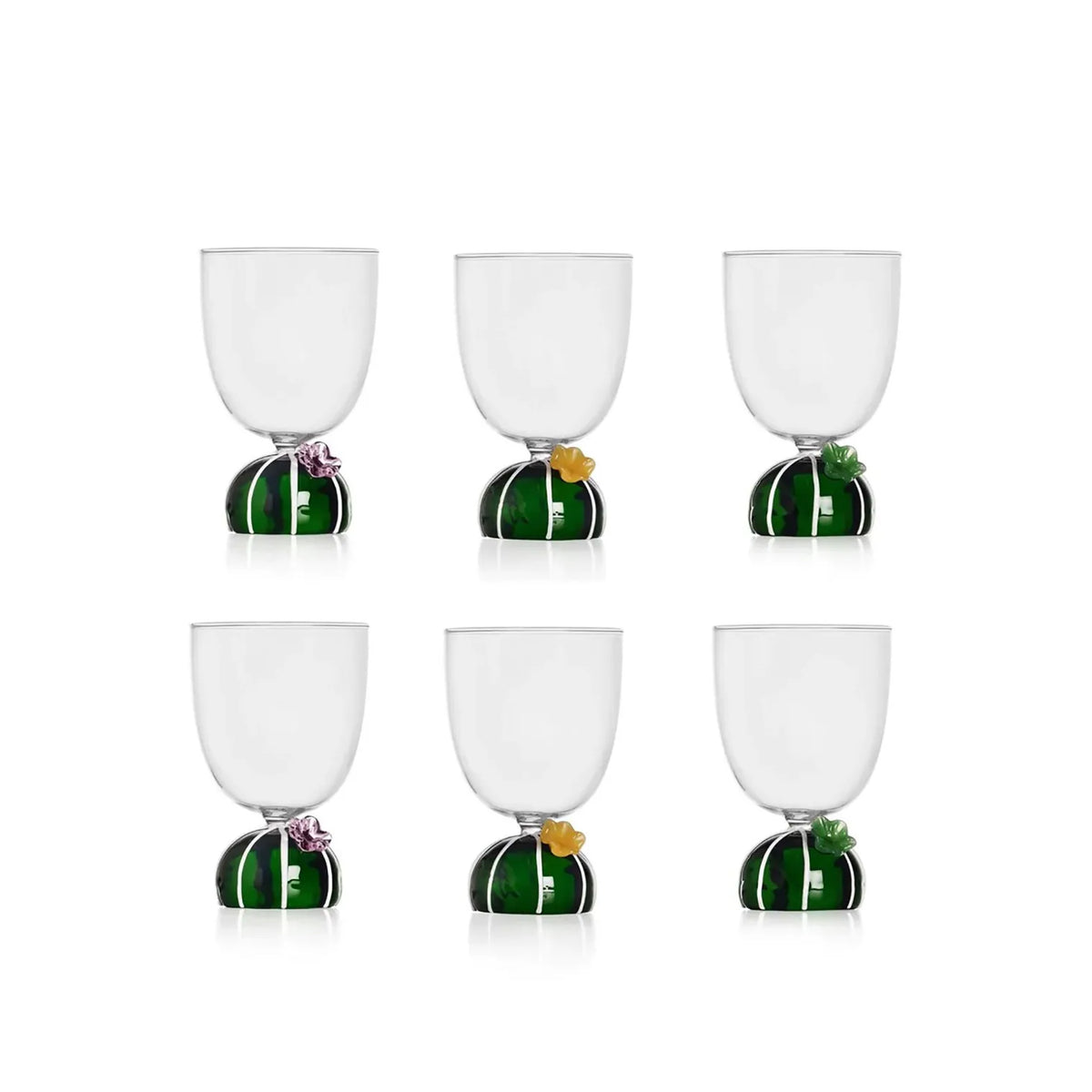 Set 6 bicchieri cactus Ichendorf
