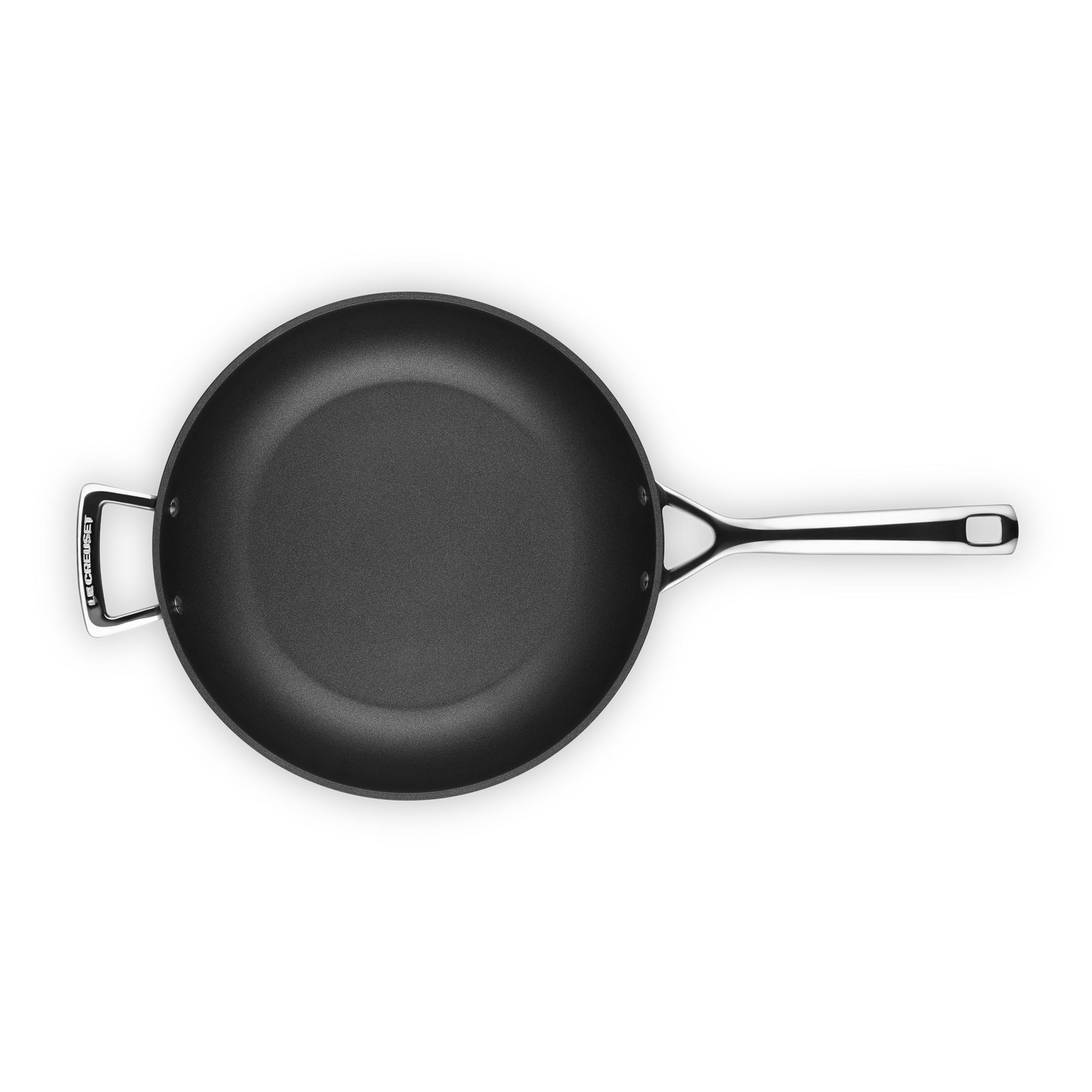 Padella Alta Antiaderente 30 con Manico e Maniglia Le Creuset