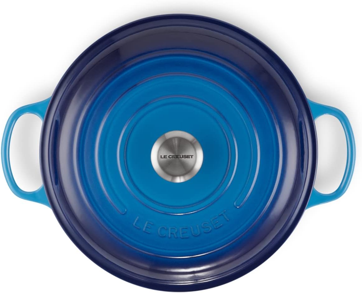 Tegame basso Evolution  Ø 30 Azure Blu Le Creuset