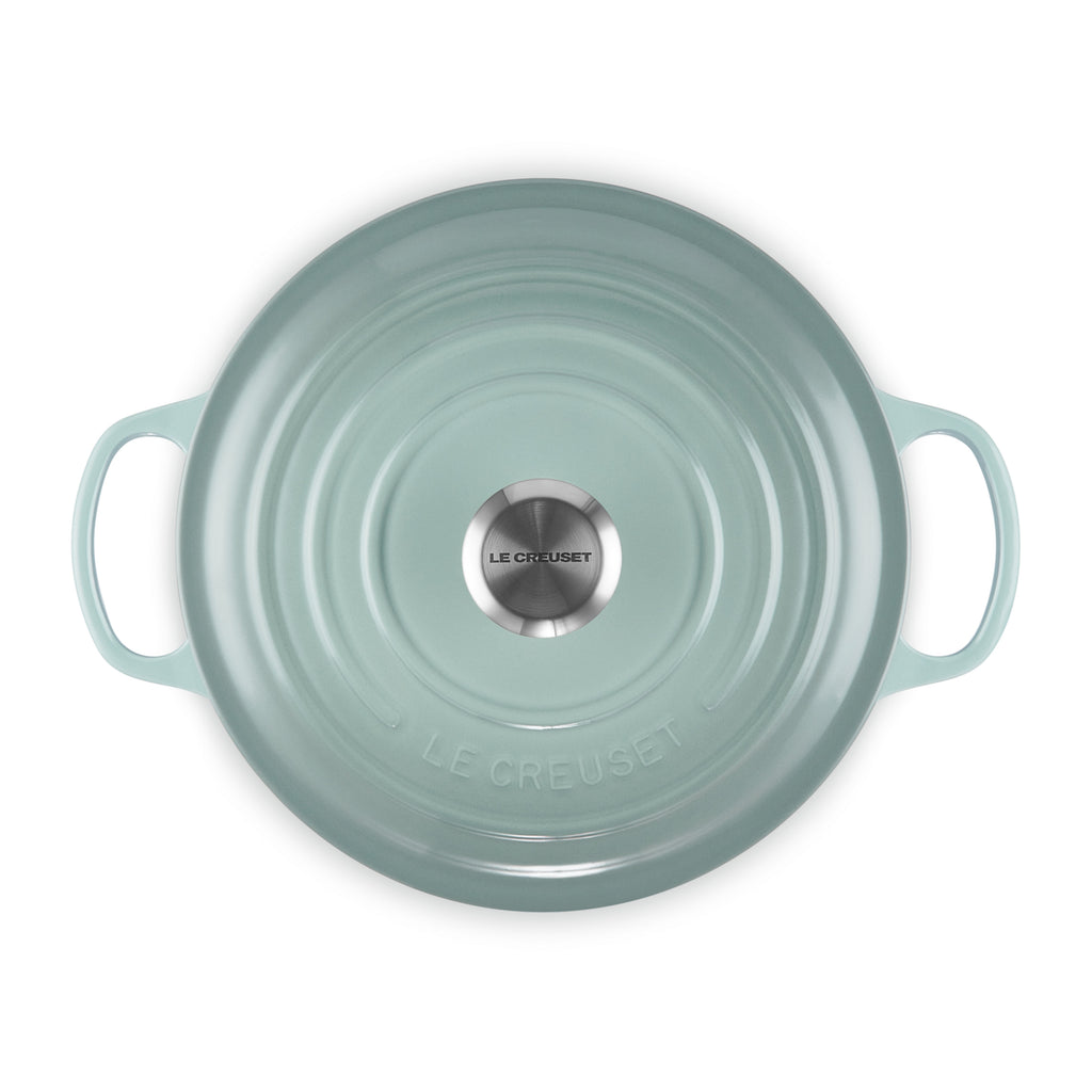Cocotte rotonda Evo 26 - Sea Salt Le Creuset