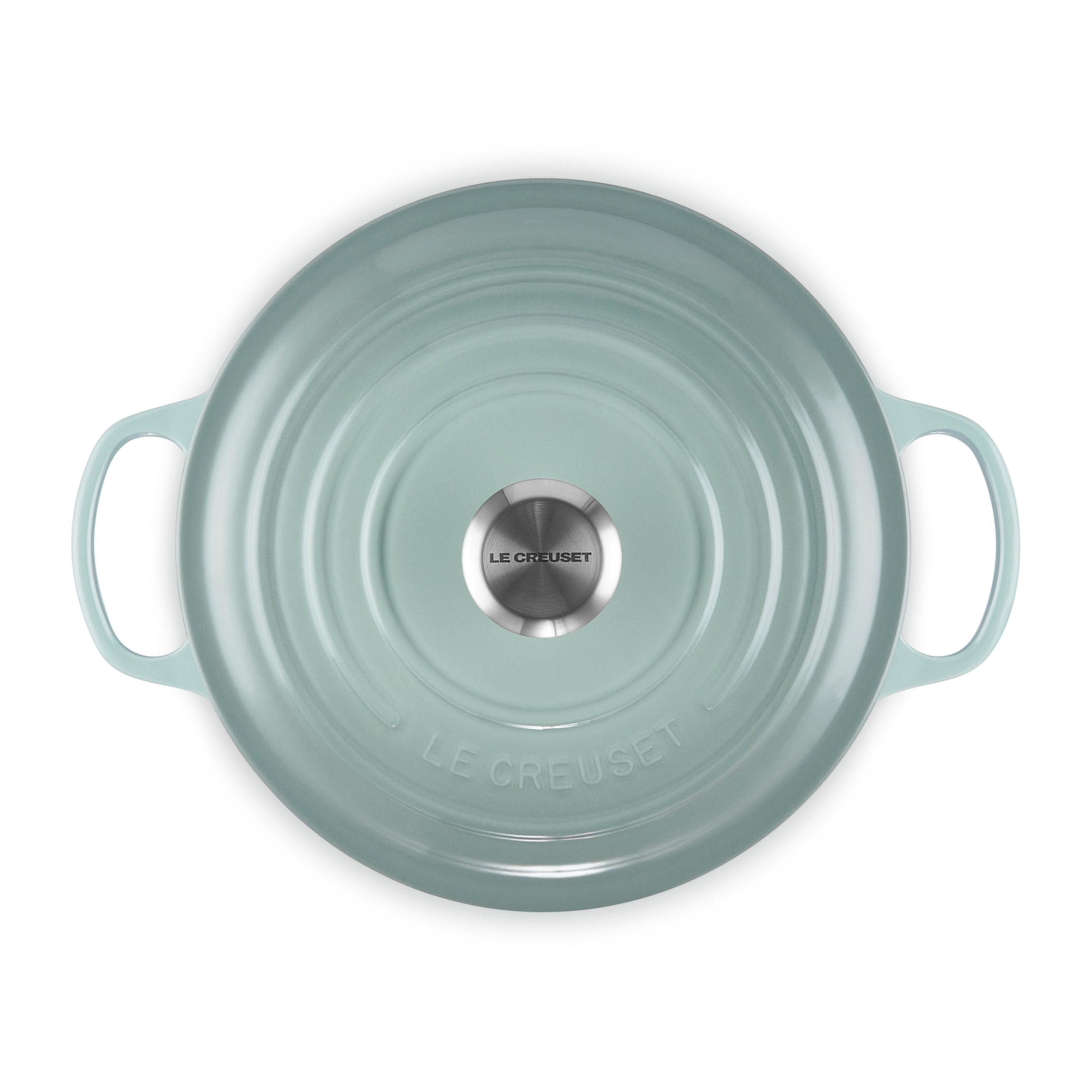 Cocotte rotonda Evo 26 - Sea Salt Le Creuset