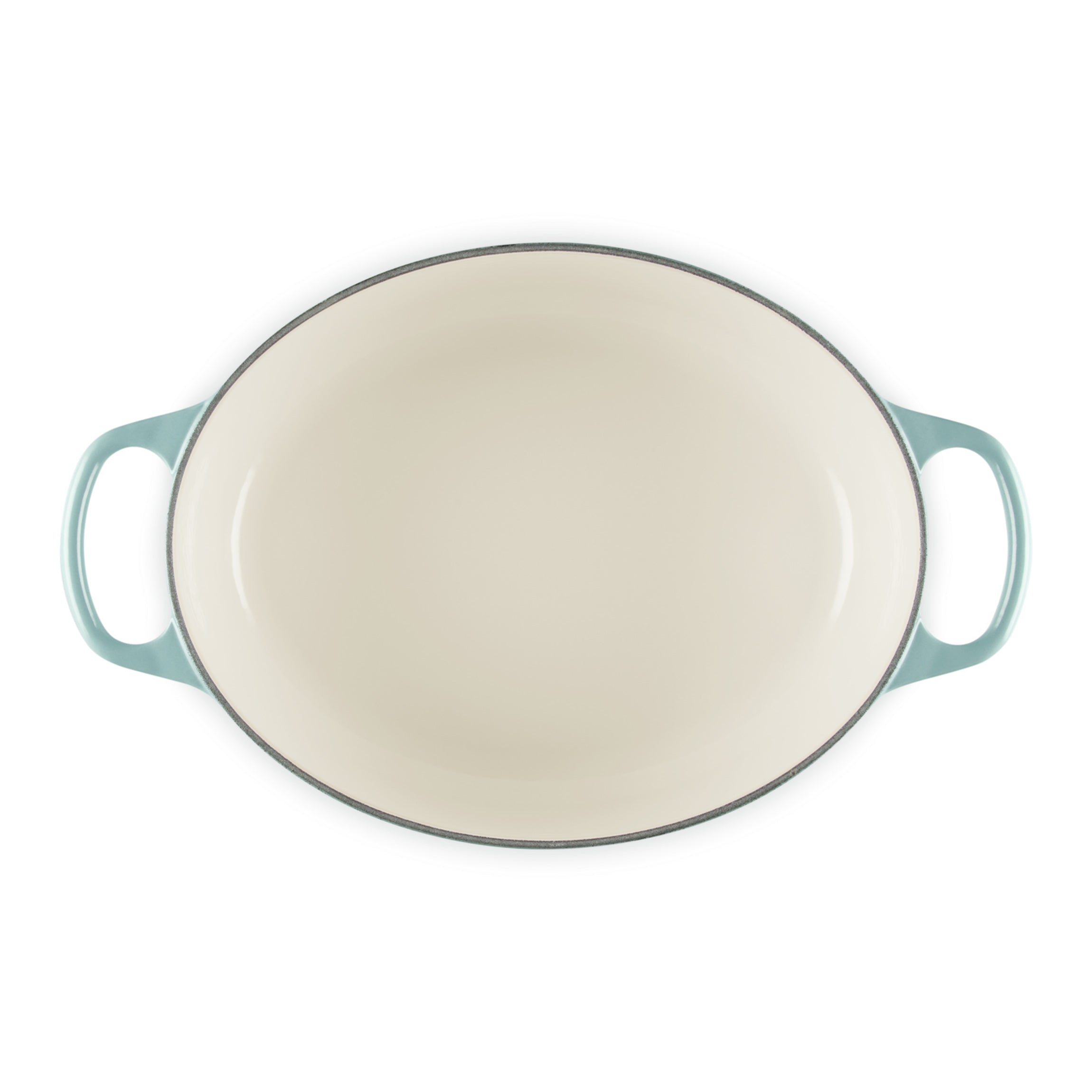 Cocotte Ovale Evo 29 - Sea Salt Le Creuset