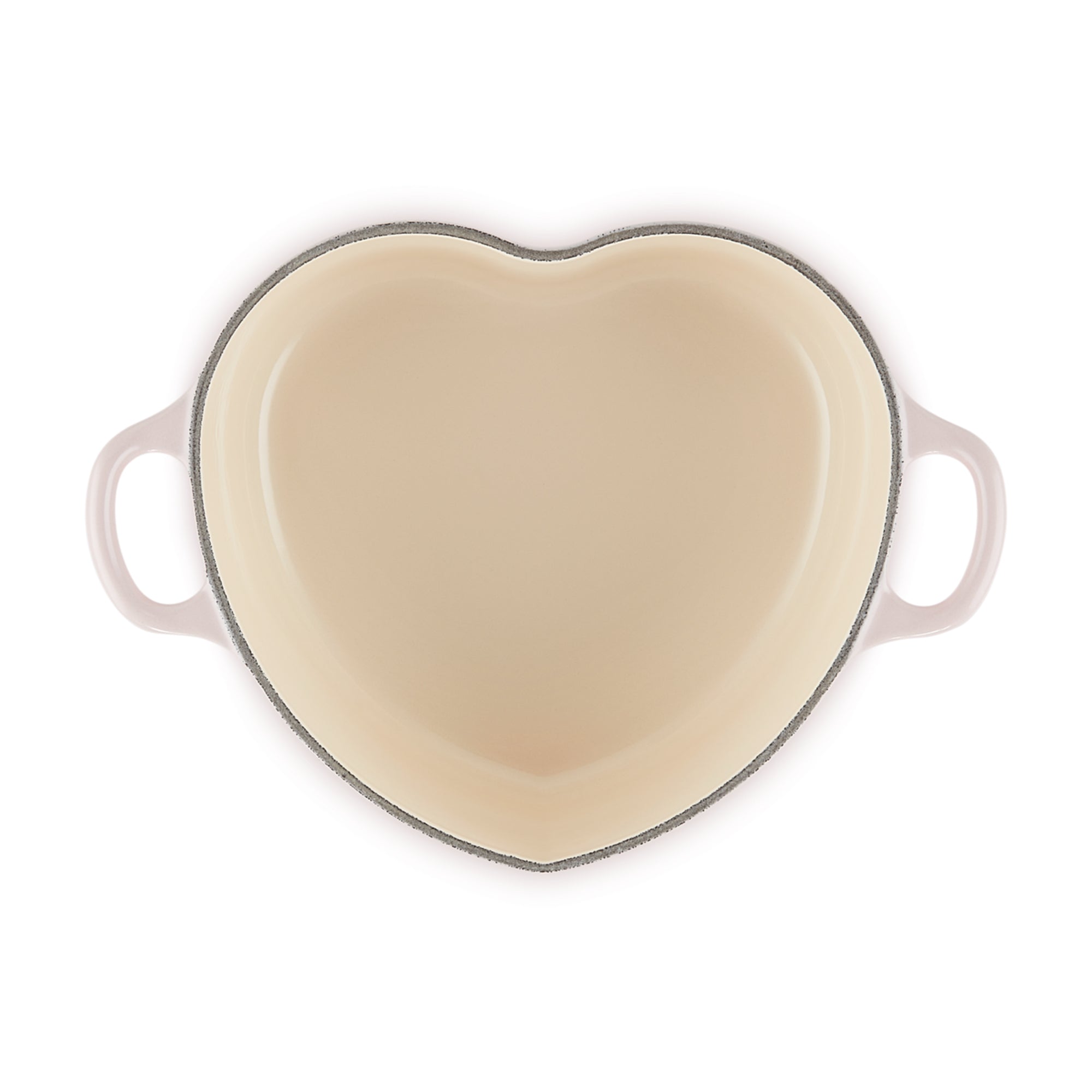 Cocotte a cuore in ghisa vetrificata con pomello a cuore 20 cm Le Creuset