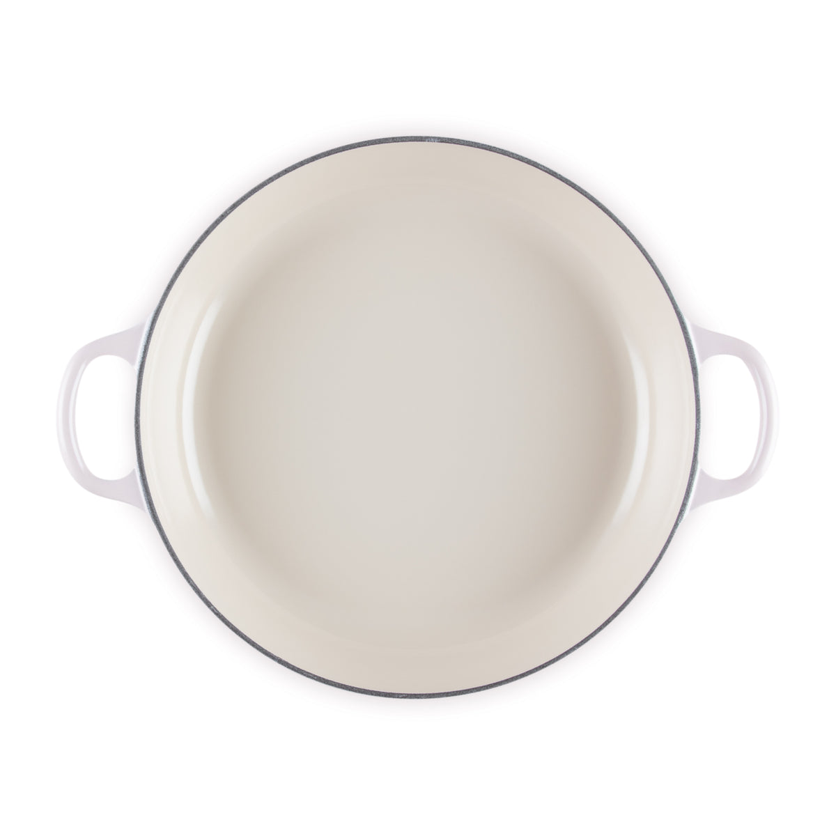 Tegame basso con coperchio a fiore in ghisa vetrificata 26 cm Le Creuset