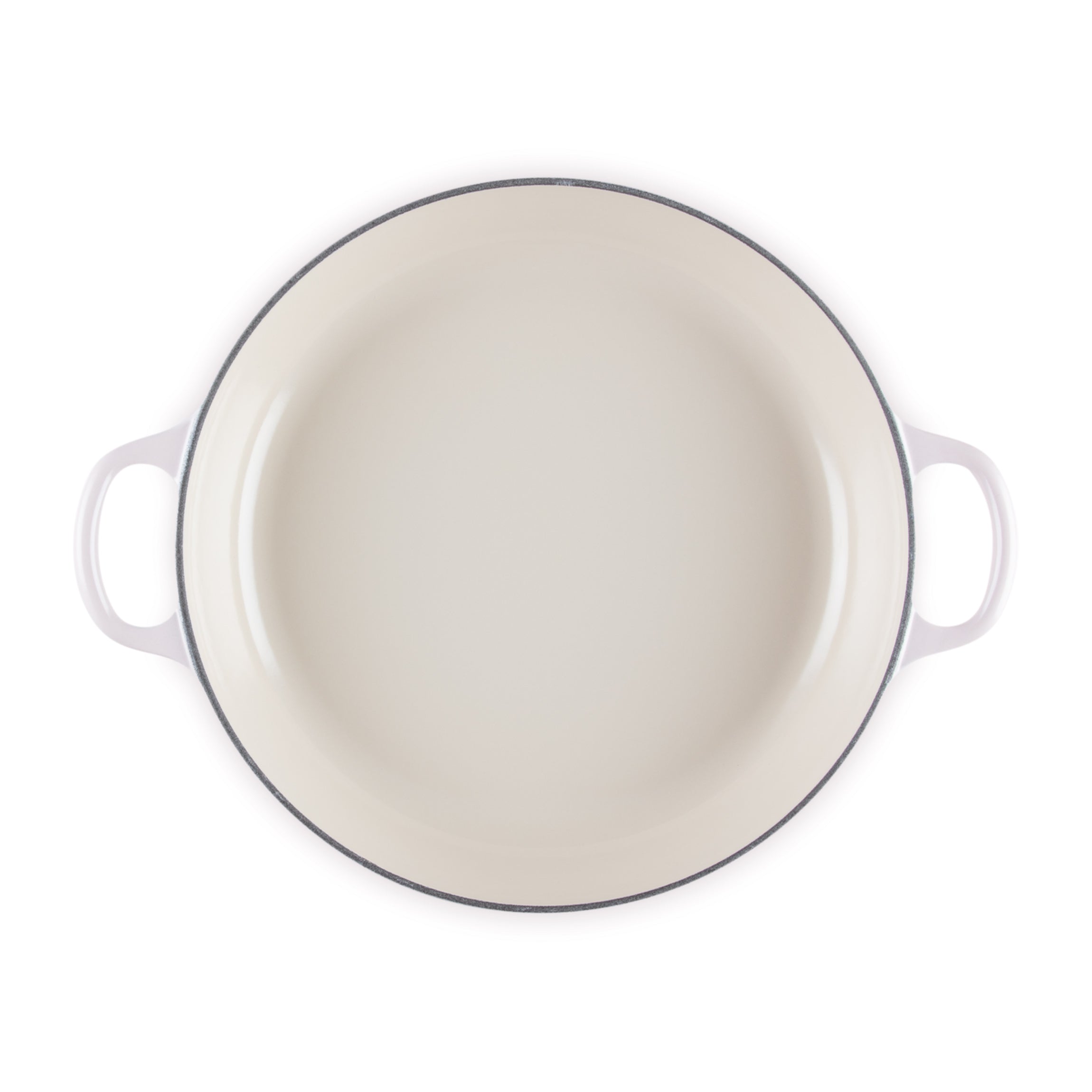 Tegame basso con coperchio a fiore in ghisa vetrificata 26 cm Le Creuset