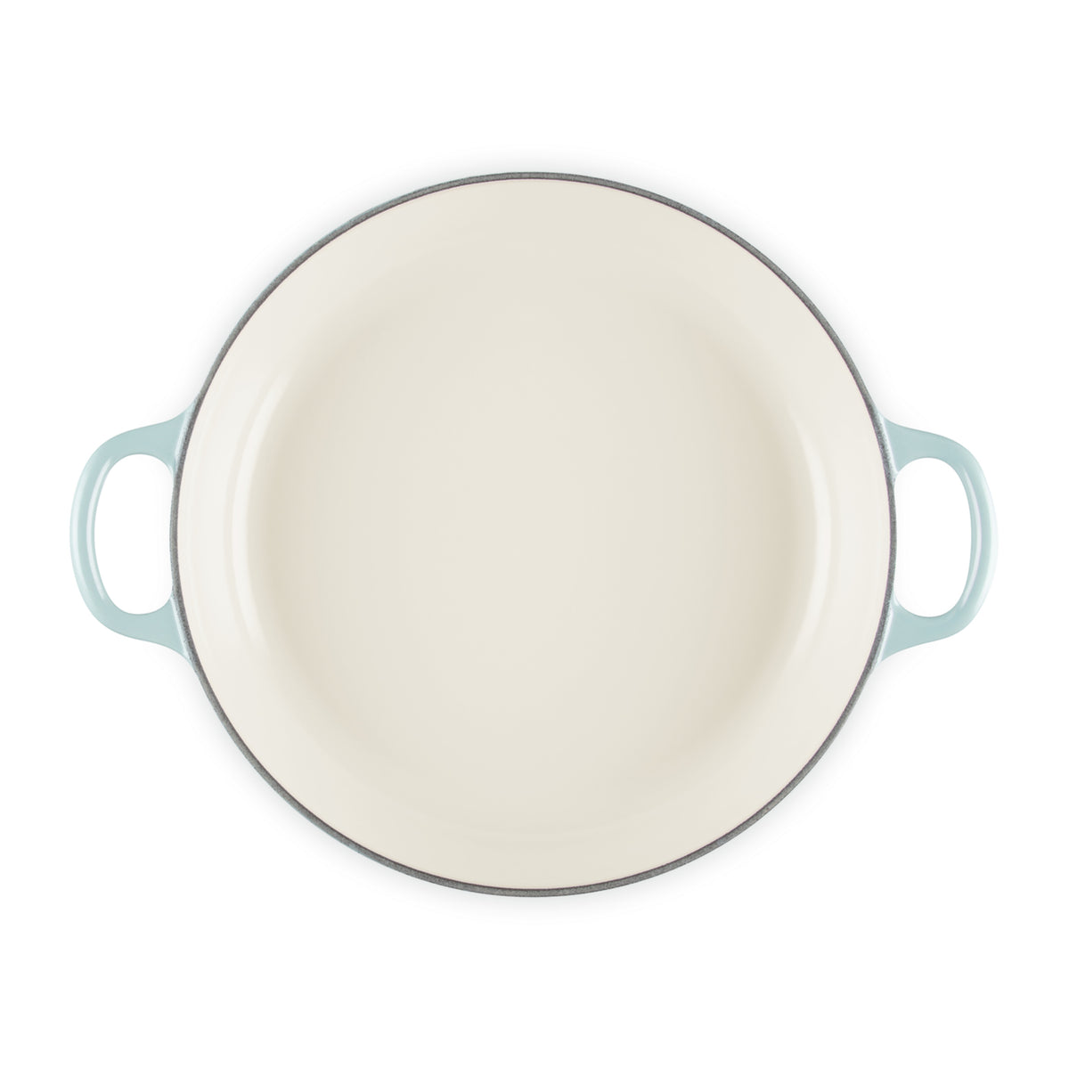 Tegame basso con coperchio a fiore in ghisa vetrificata 26 cm Le Creuset