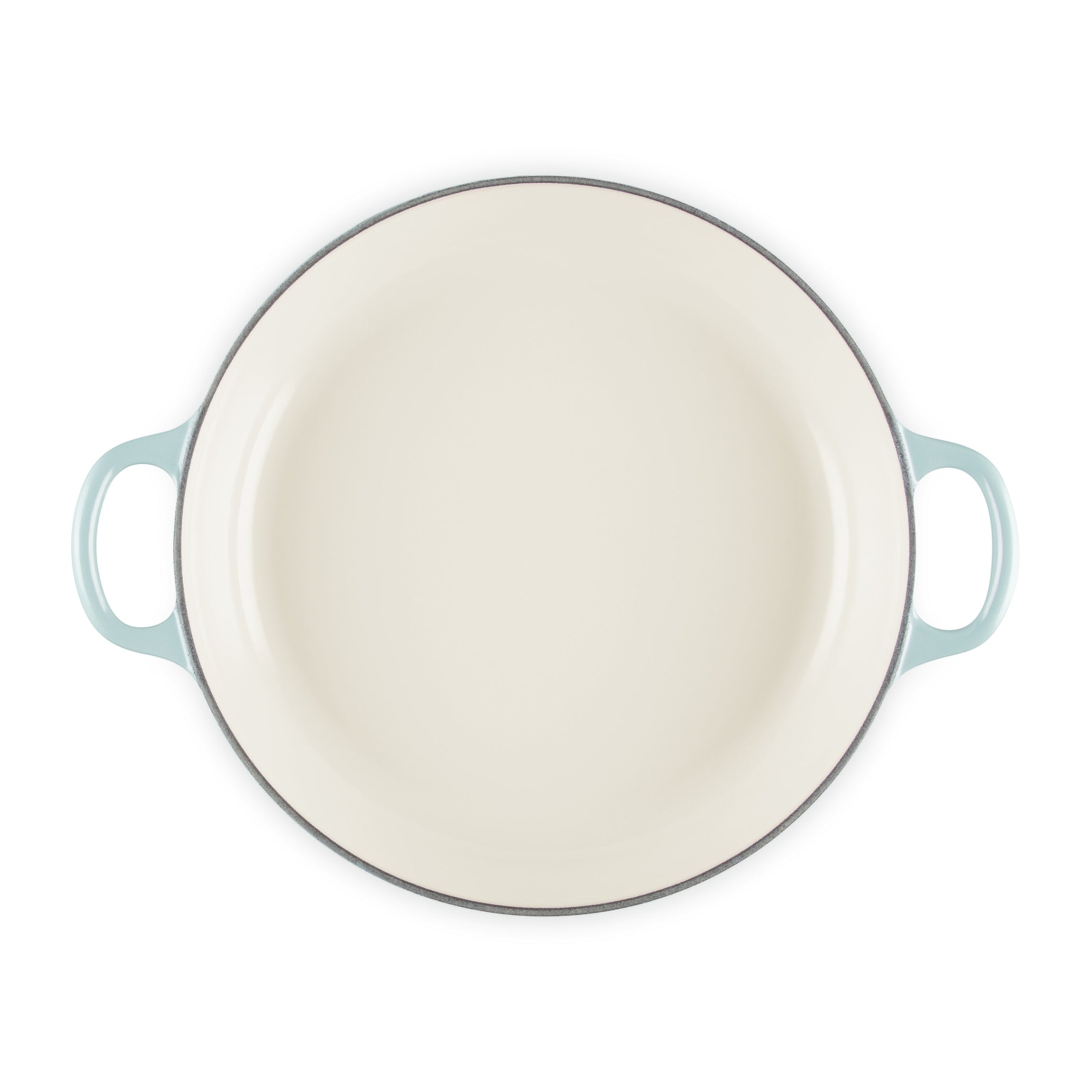 Tegame basso con coperchio a fiore in ghisa vetrificata 26 cm Le Creuset