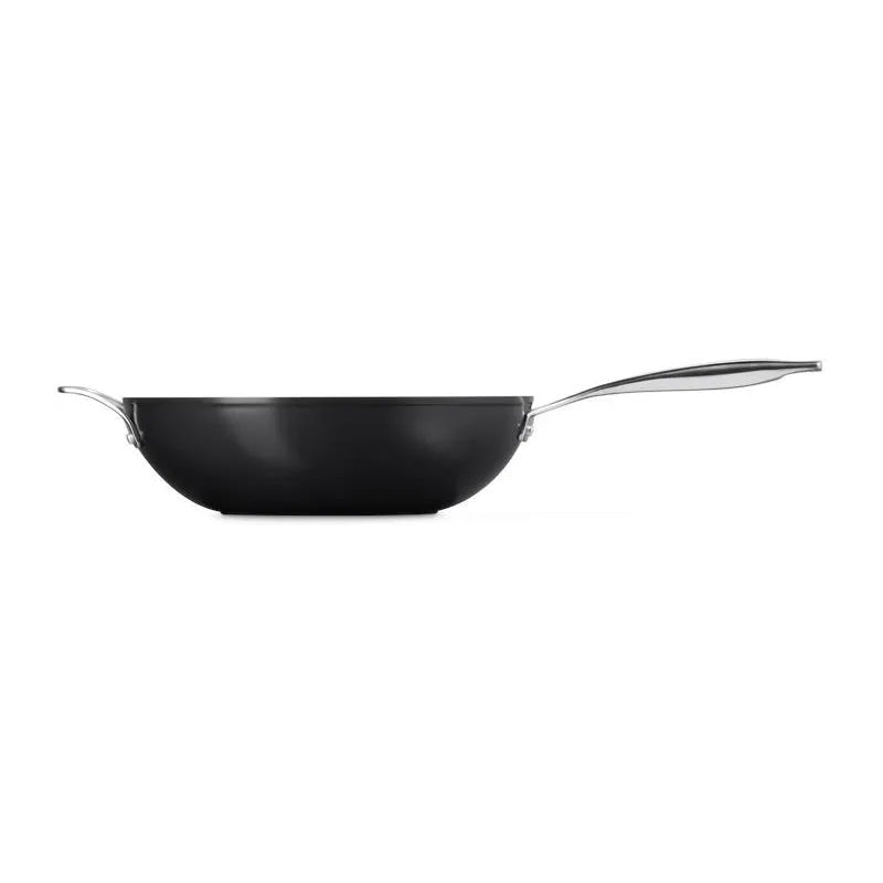 Padella Wok 30 Antiaderente in Ceramica - Manico lungo e maniglia Le Creuset