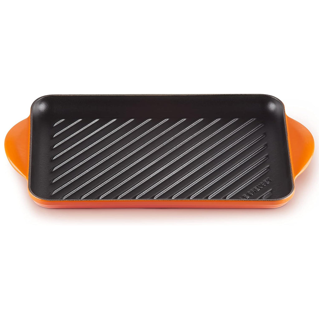 Grill rettangolare 32X22 Arancio Le Creuset