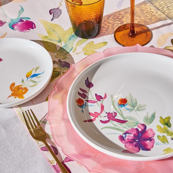 Set piatti 18 pezzi Edge Iris Tognana