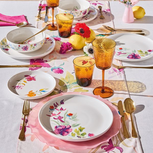 Set piatti 18 pezzi Edge Iris Tognana