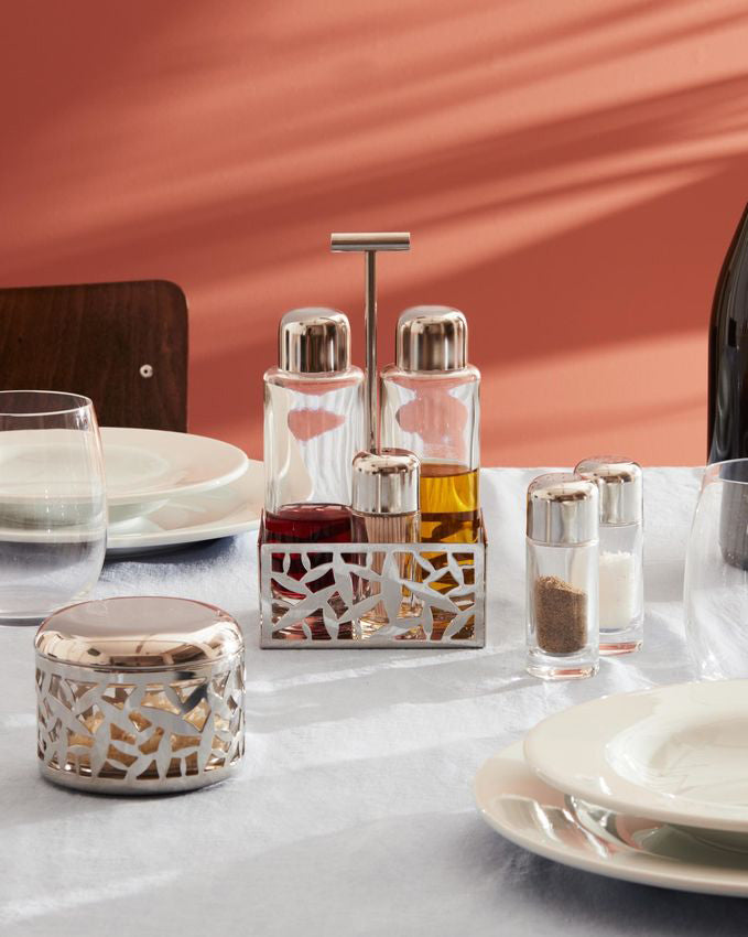 Servizio per olio, aceto, sale, pepe Cactus Alessi