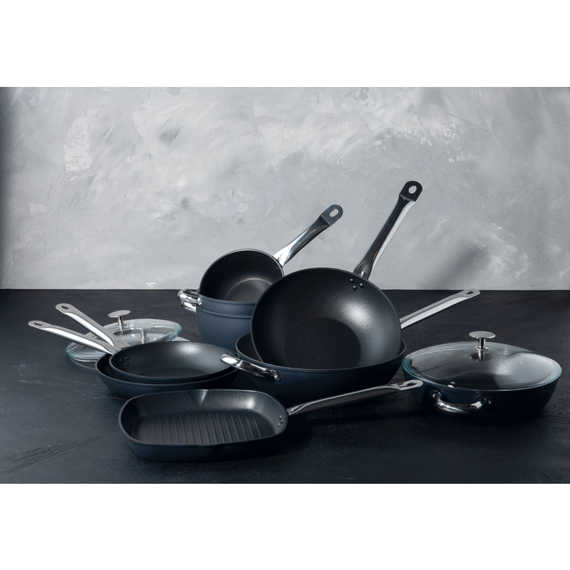 Wok 28 Cm  Midnight Blue Sambonet