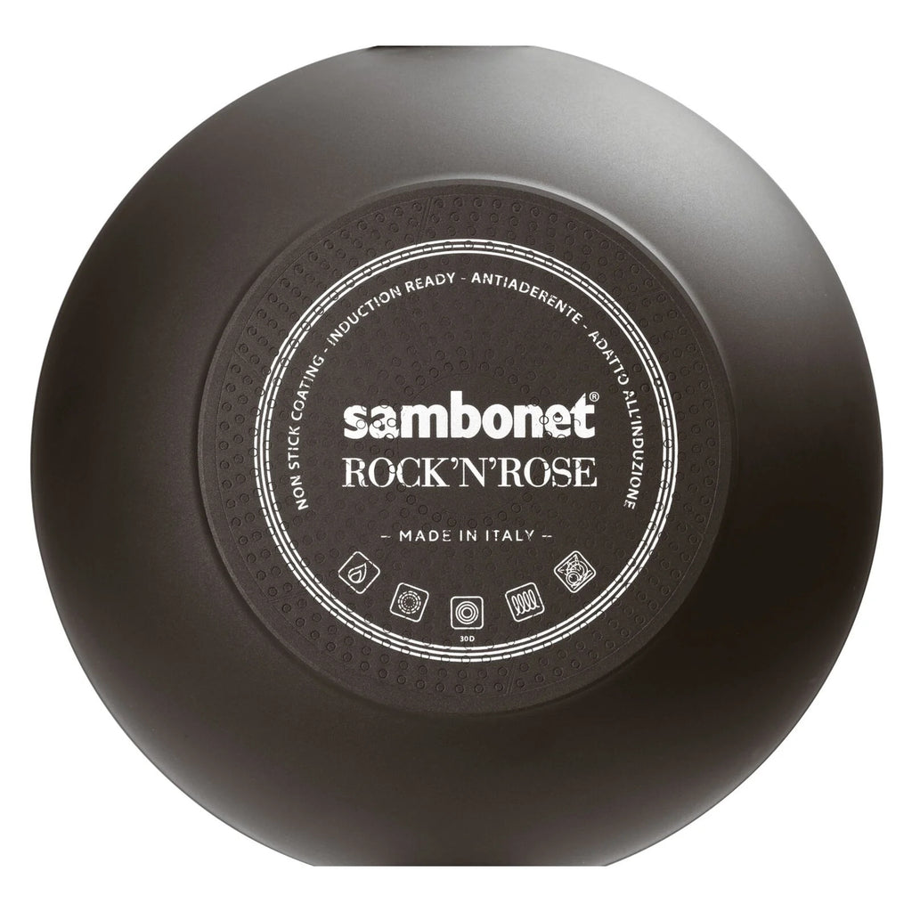 Wok Rock `N` Rose 28 Cm Sambonet