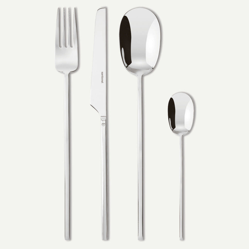 Servizio Tavola 24 Posate Mirror Sambonet