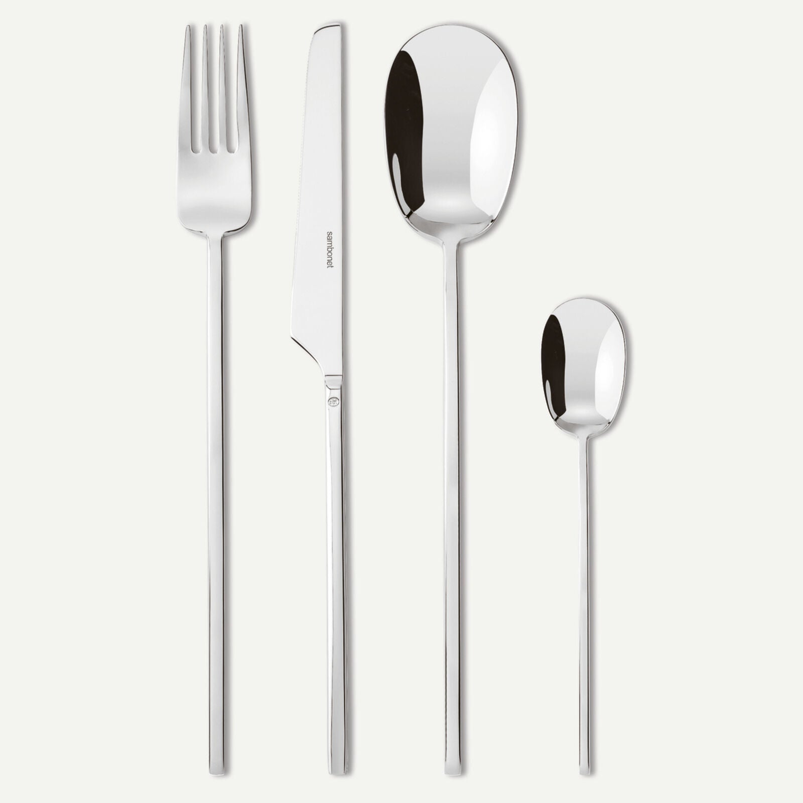 Servizio Tavola 24 Posate Mirror Sambonet