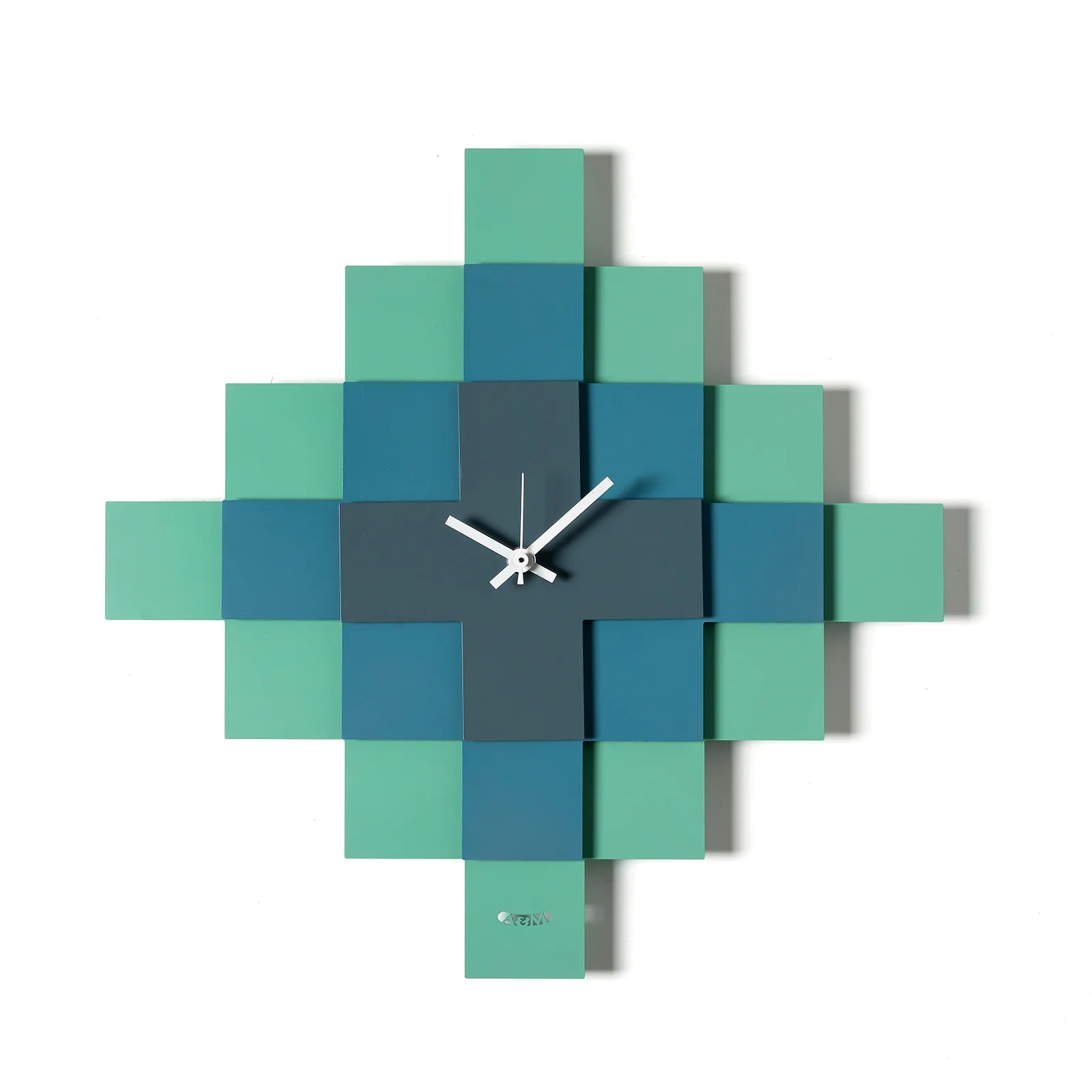 Orologio di design geometrico Mosaico Arti E Mestieri