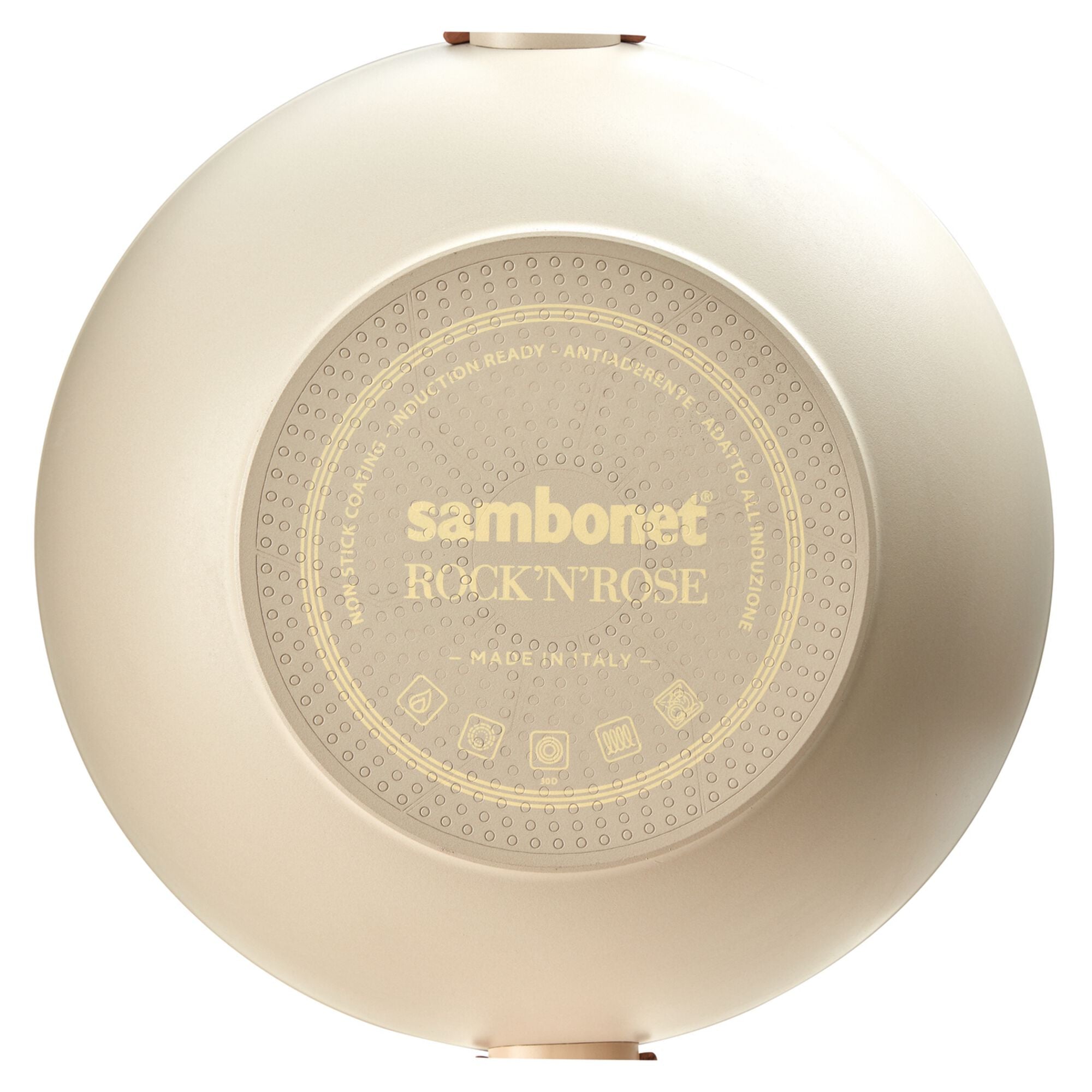 Wok 2 manici Rock N`Rose Rotondo 32 Sambonet