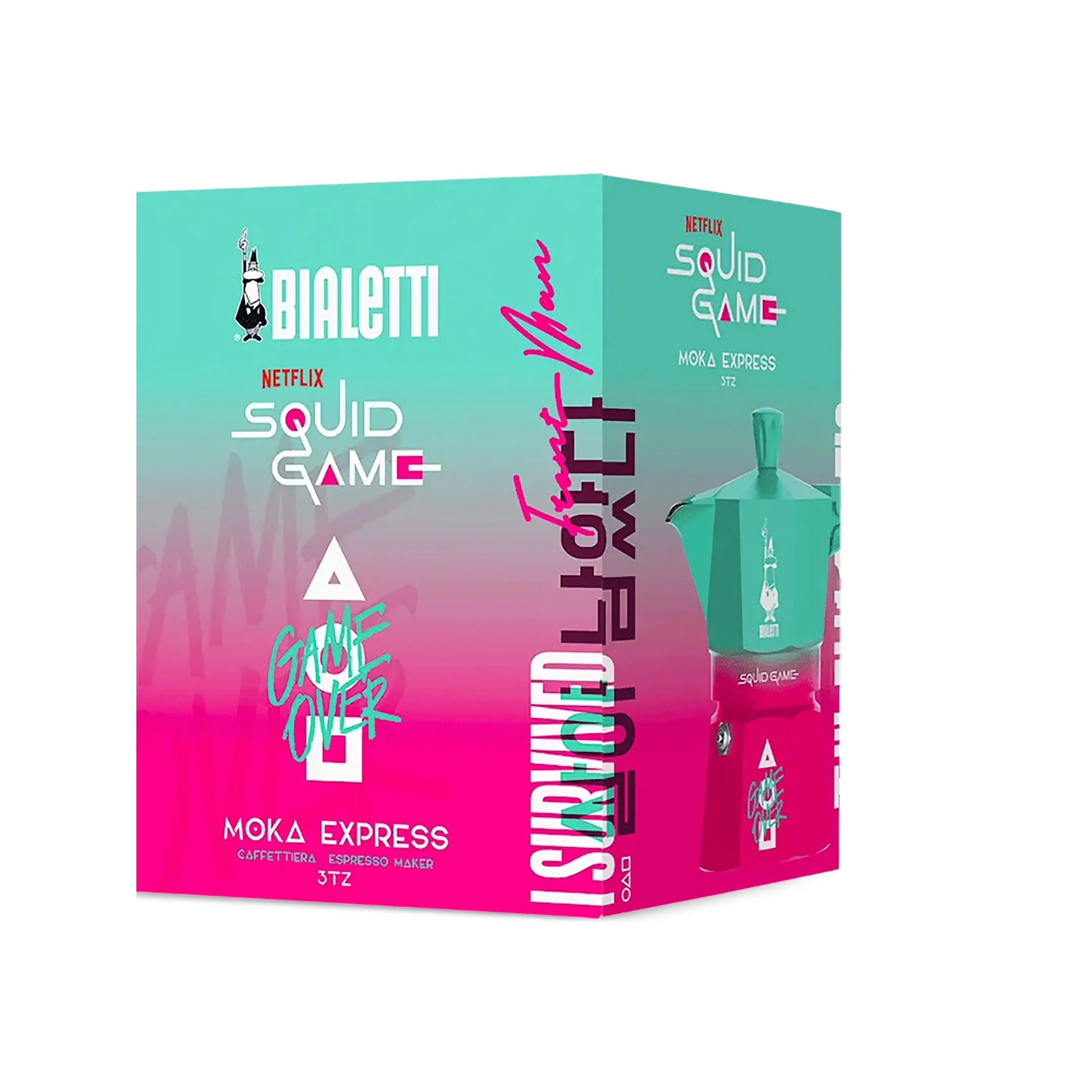 Squid Games Moka 6 tazze Bialetti Exclusive