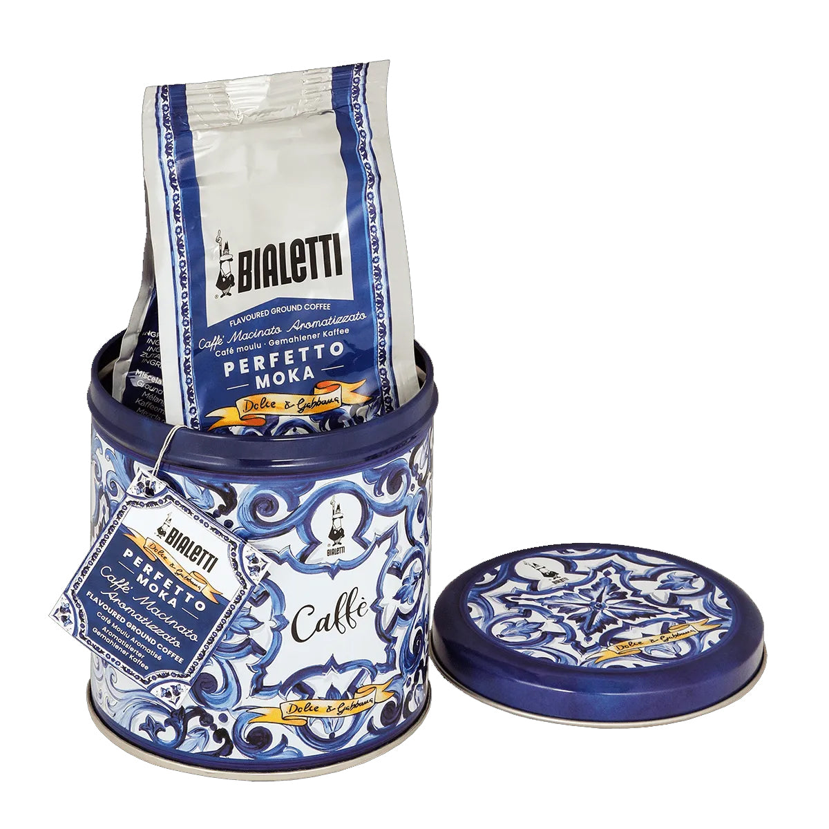 Barattolo caffè D&G Blu Mediterraneo Bialetti Exclusive