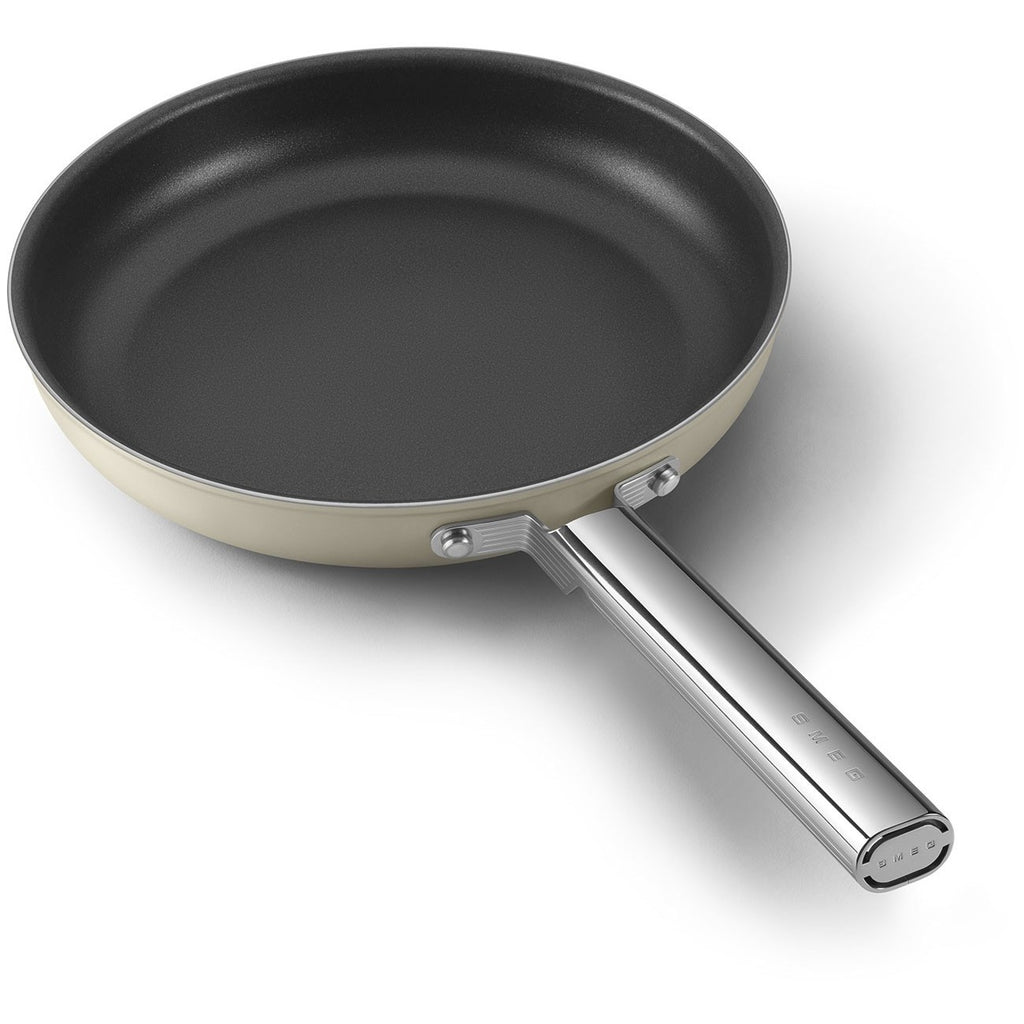 Padella Antiaderente - 26 cm Panna Stile Anni 50 Smeg Smeg